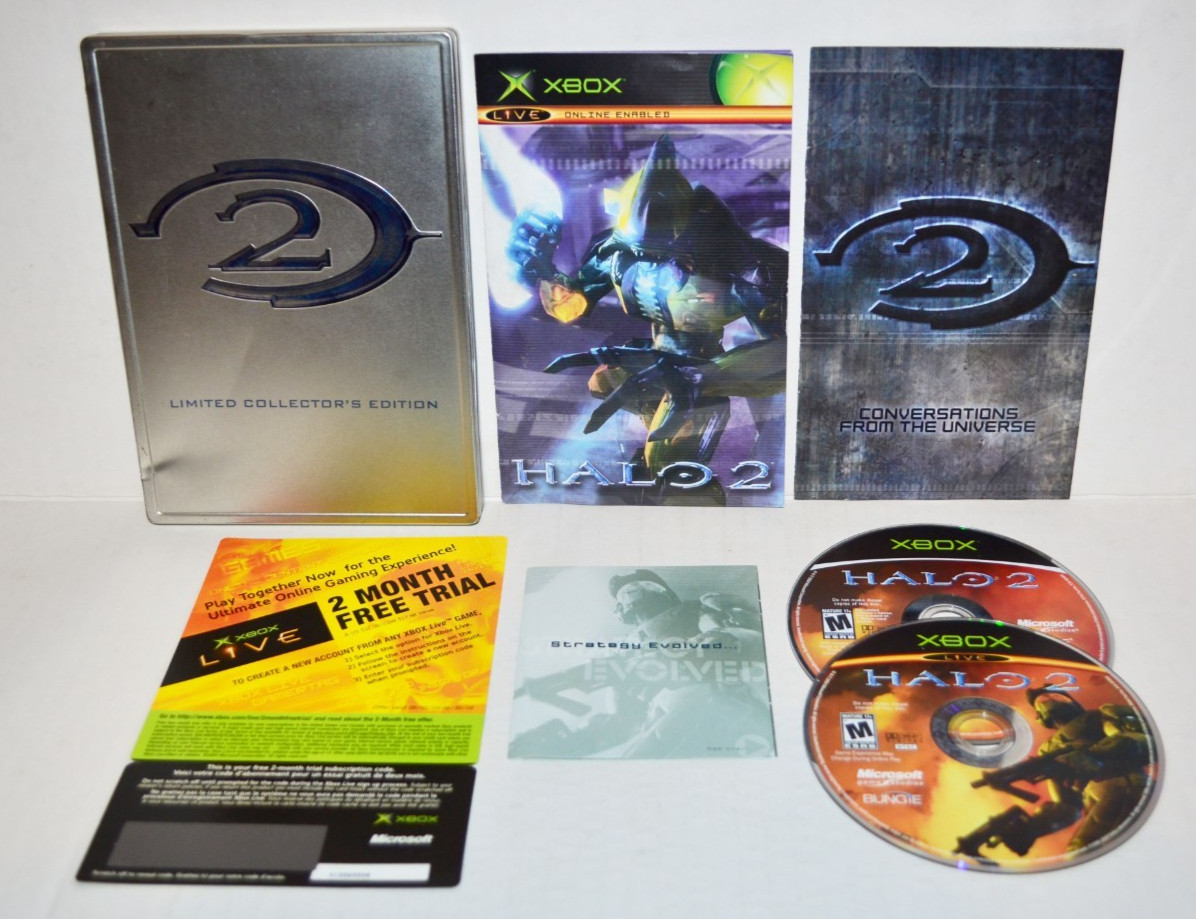 Halo 2: Limited Collector’s Edition Steelbook (OG Microsoft Xbox) CIB 🔥