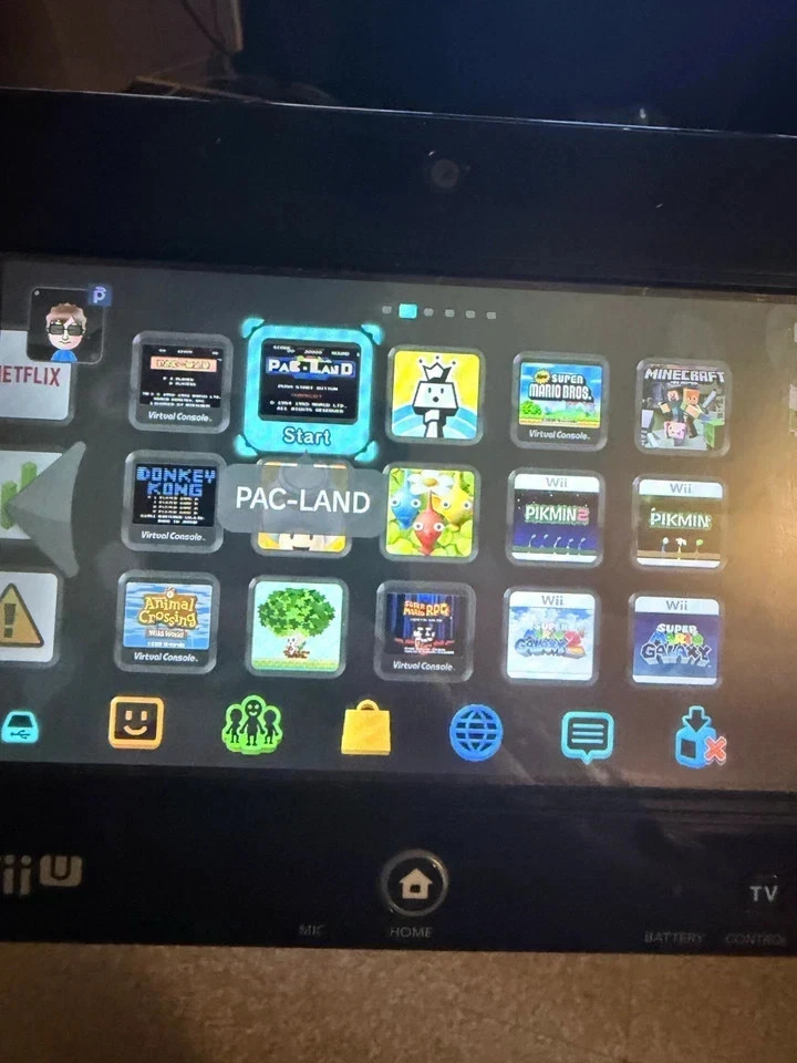 Nintendo Wii U Black Console Bundle (32GB + 1TB)