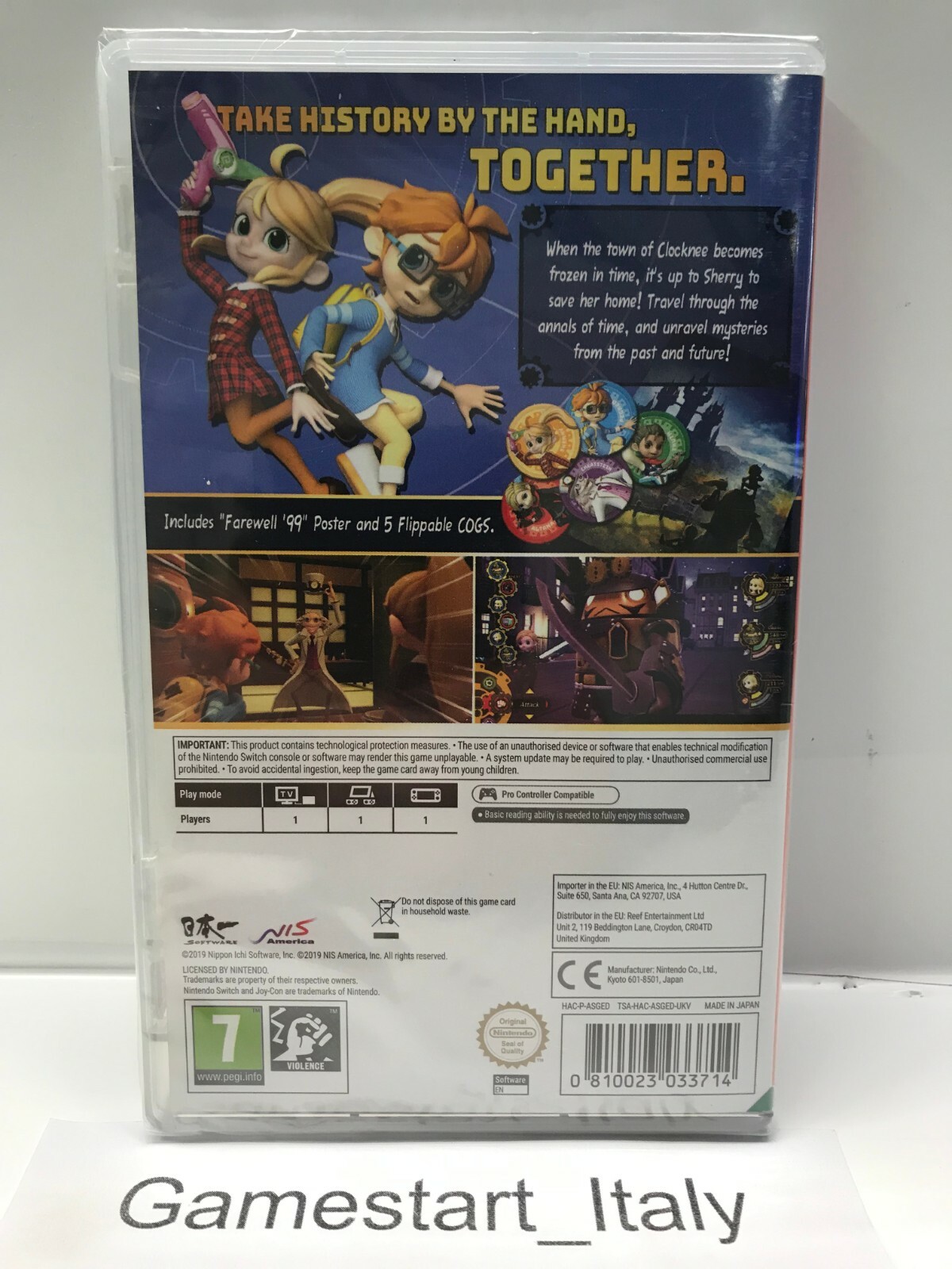 DESTINY CONNECT TIME CAPSULE EDITION – NINTENDO SWITCH – NEW SEALED PAL