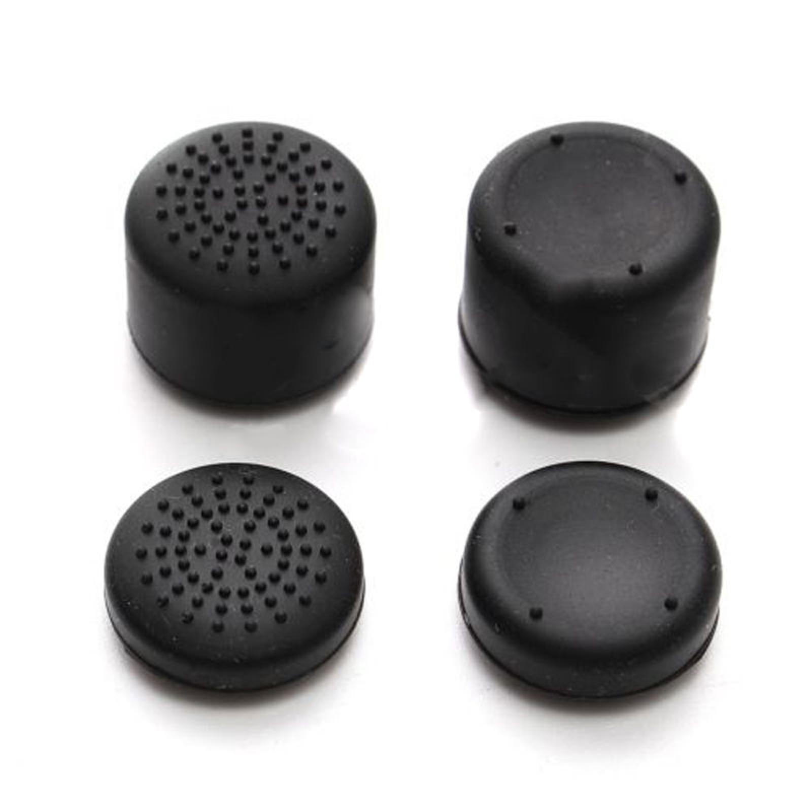 8*Joystick Cap Cover For Nintendo Switch Joy-Con Black Silicone Thumb Stick Grip