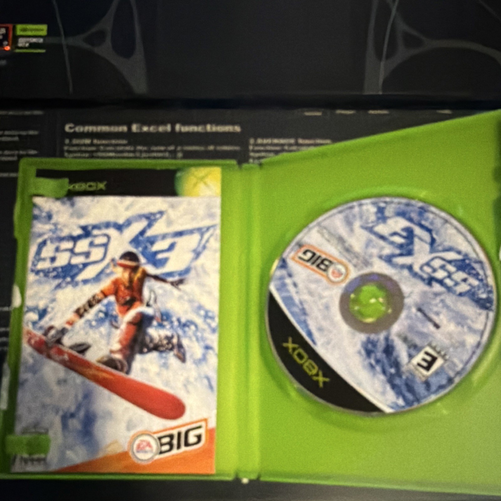 Microsoft SSX 3 Xbox SSX Series Snowboarding Sports E NTSC-U/C Manual
