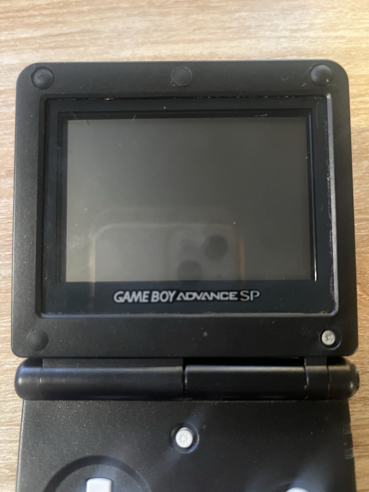 Nintendo Game Boy Advance SP Handheld Console Onyx Black Tested Working Good