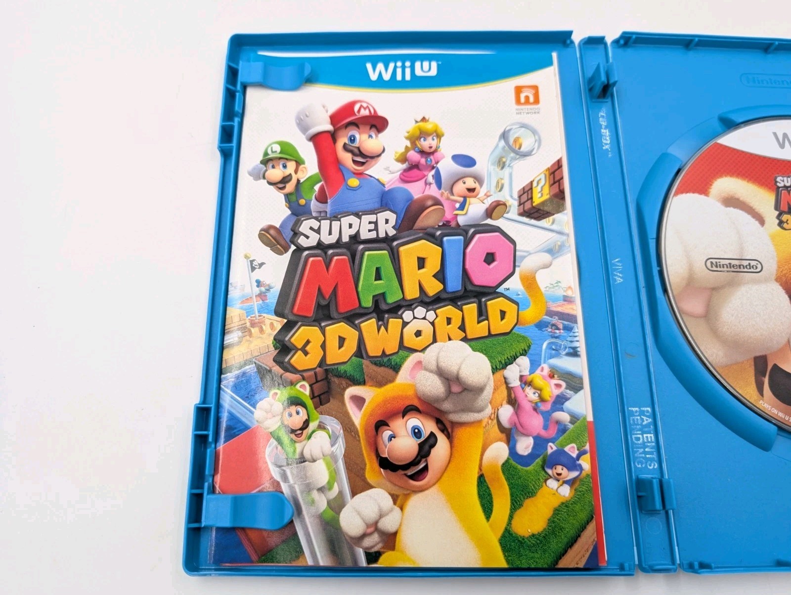 Super Mario 3D World (Nintendo Wii U, 2013) (260147)