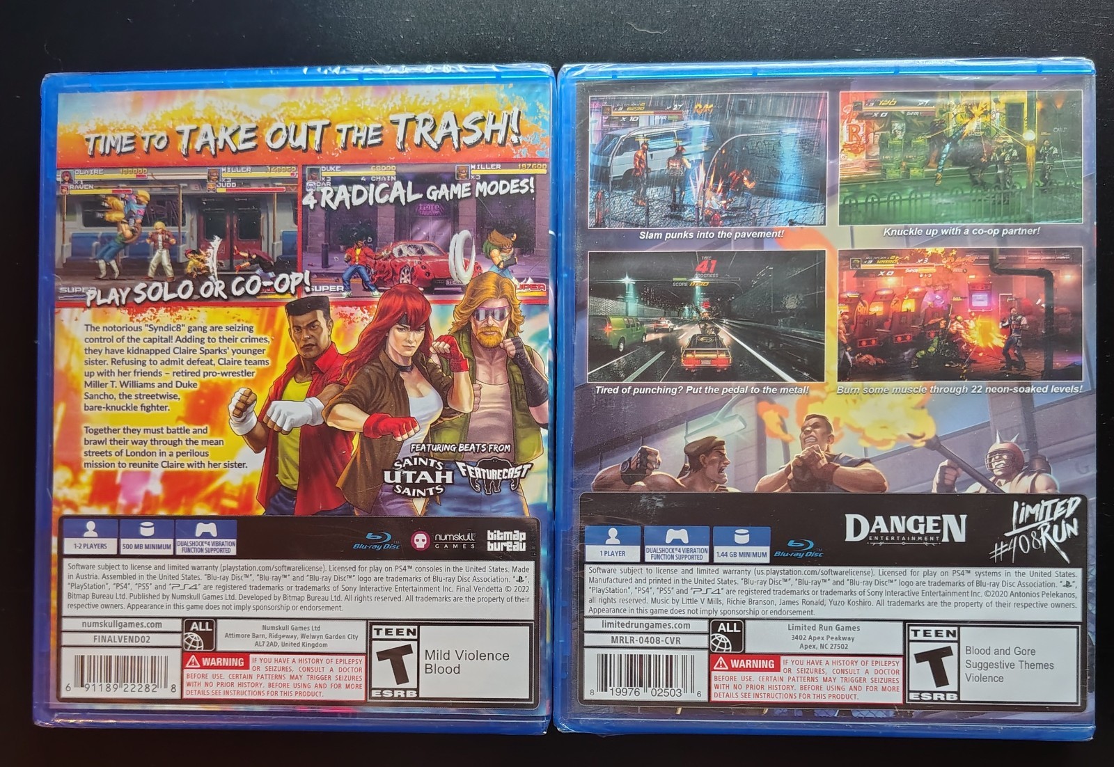 Final Vendetta & The Takeover PS4 Beat ‘Em Up