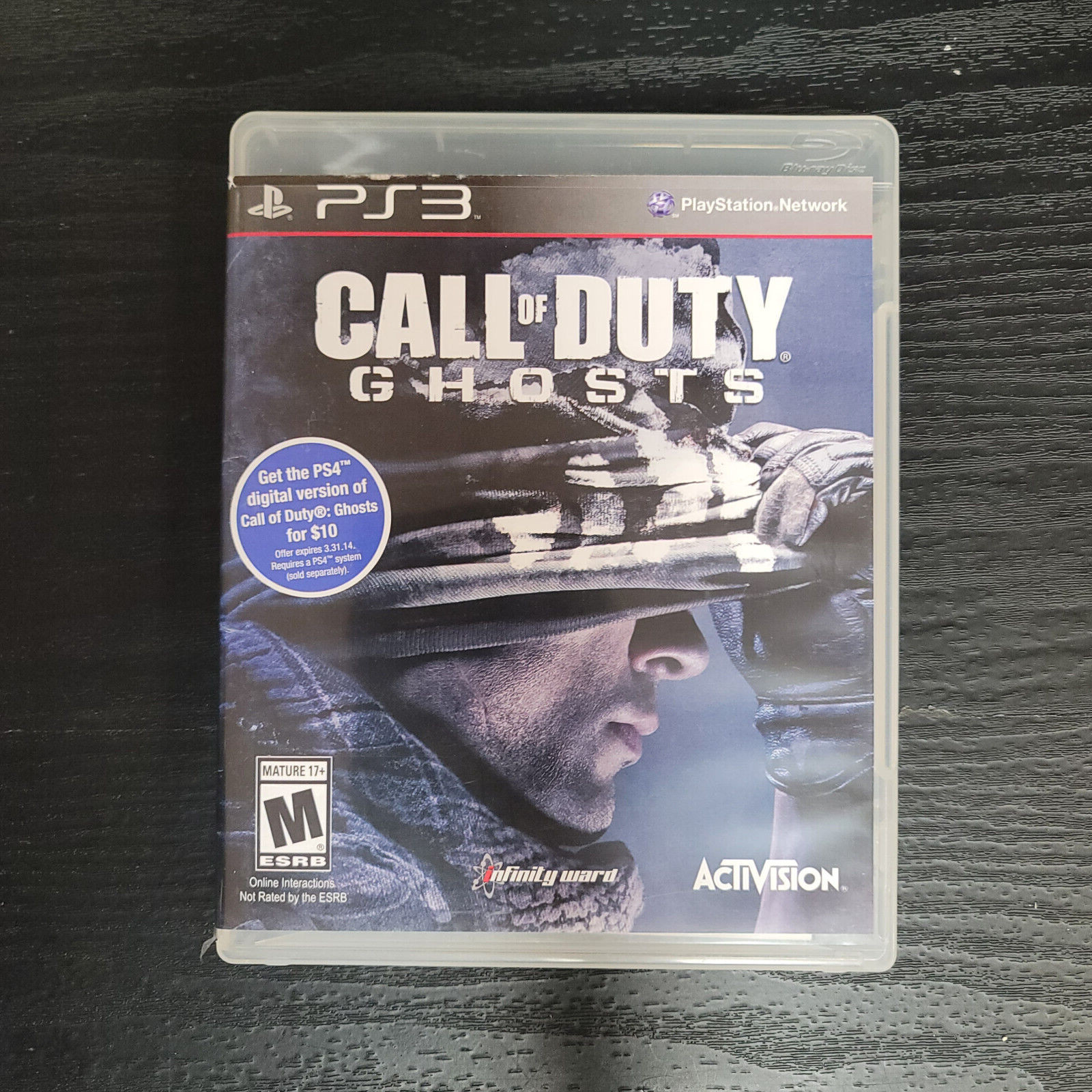 Call of Duty: Ghosts for Sony Playstation 3 PS3 Complete in Great Shape