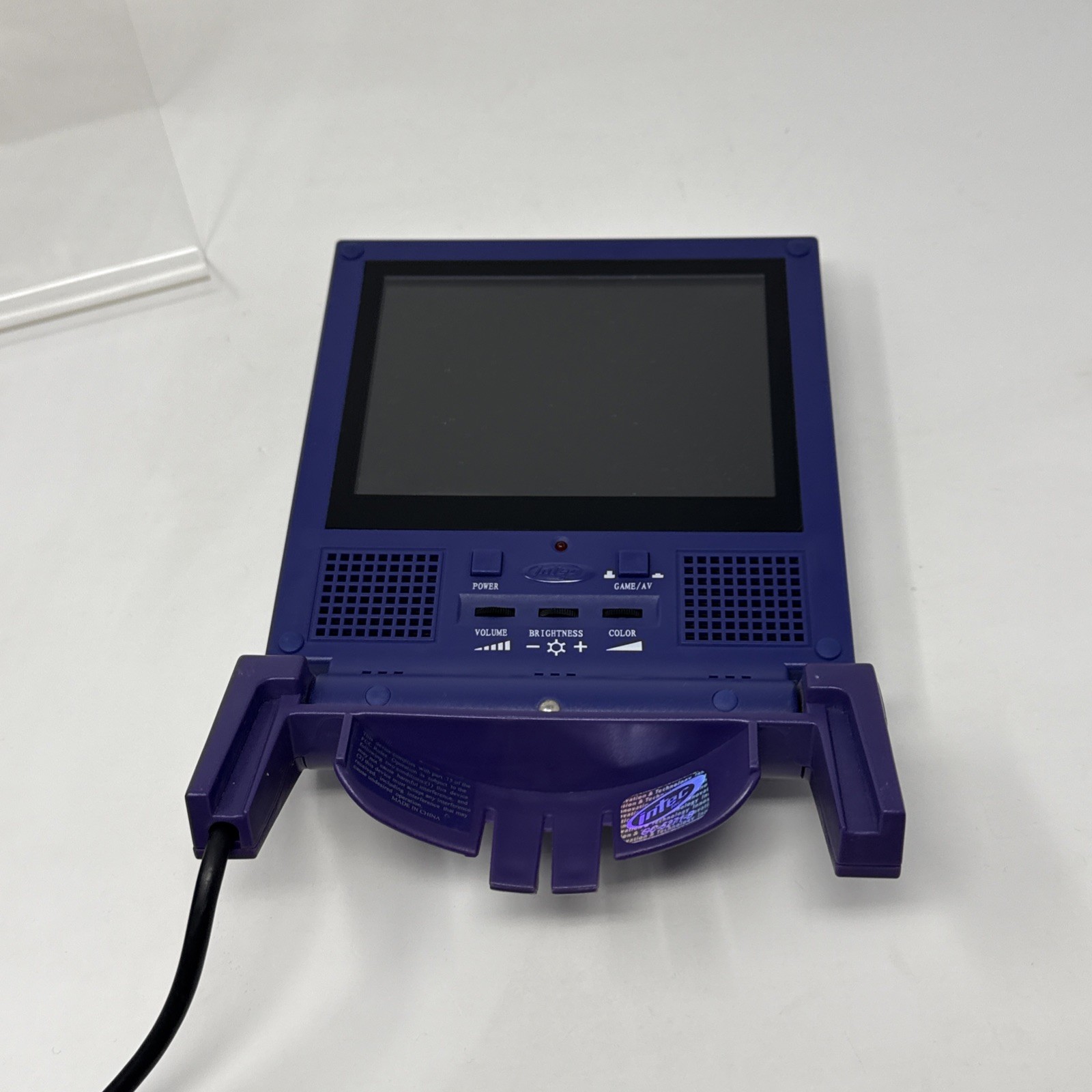 Intec Indigo Nintendo GameCube Portable LCD Screen – Tested And Working! RARE!