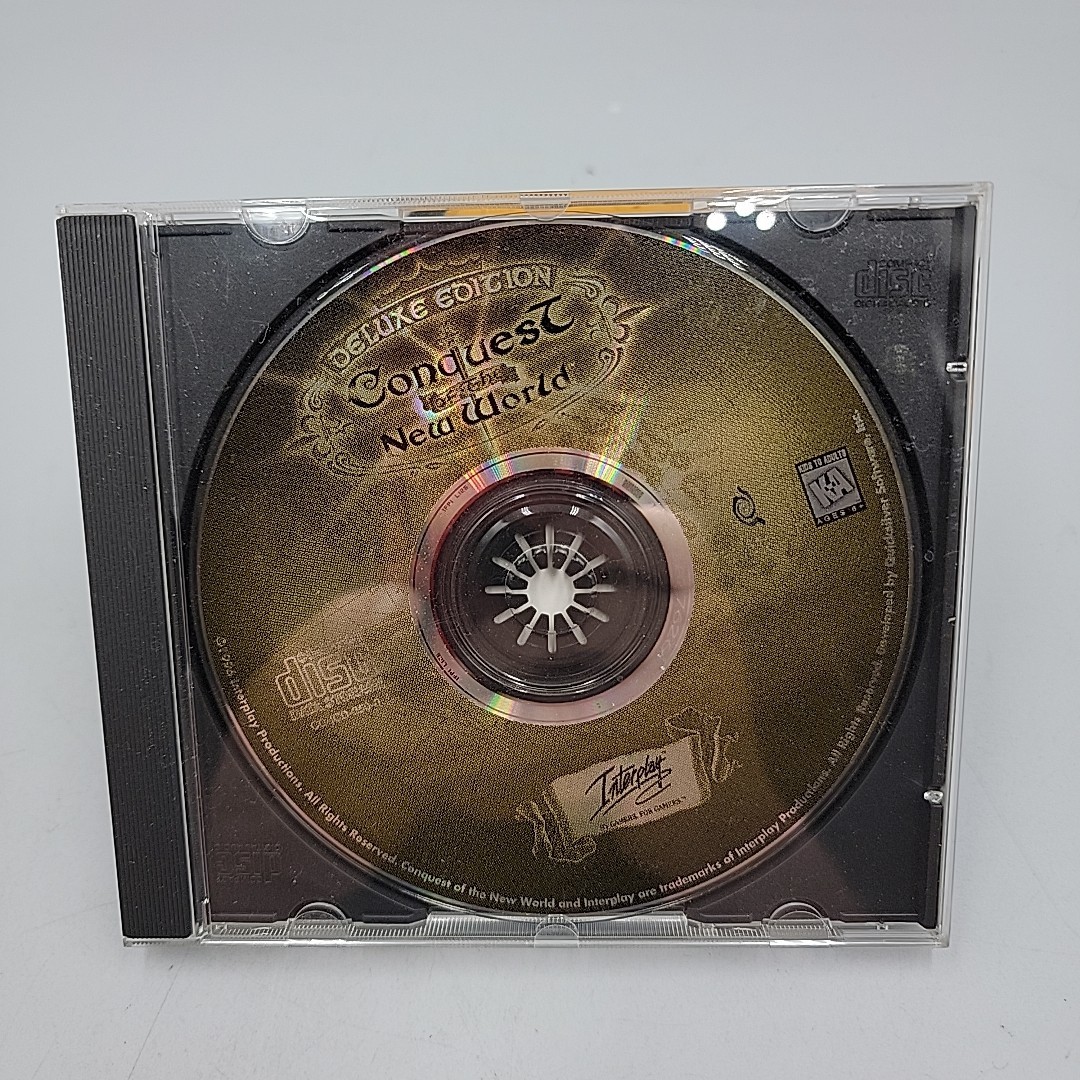Conquest Of The New World Deluxe Edition PC CD-ROM Interplay MS-DOS Windows 95