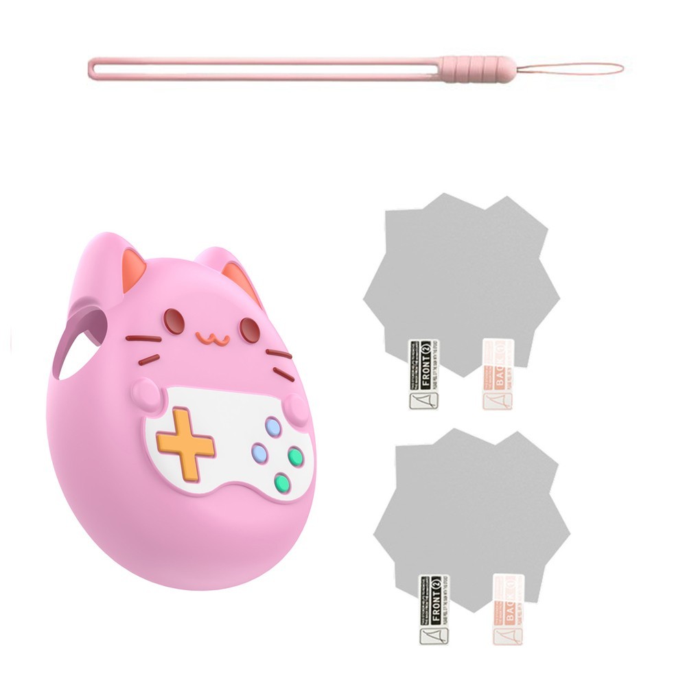 Silicone Protective Cover for Tamagotchi Paradise with Easy Carry Lanyard