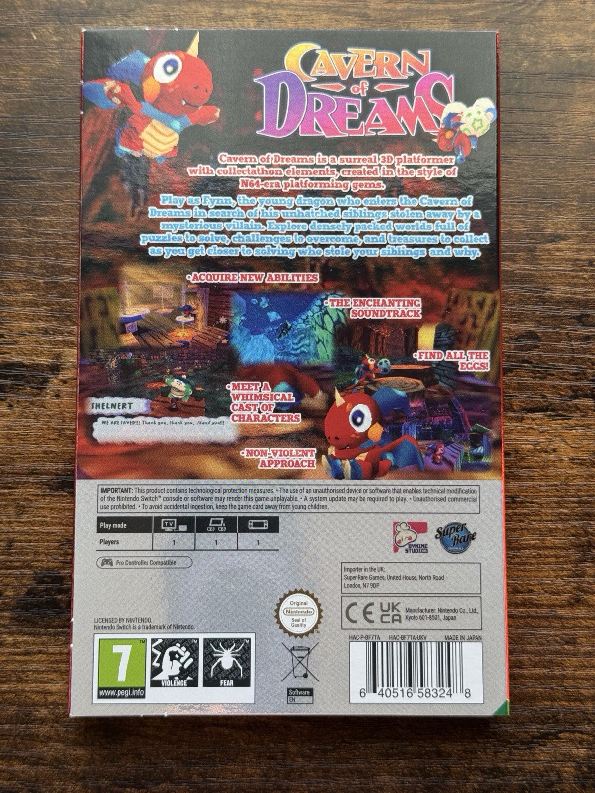 Cavern of Dreams SRG #114 Super Rare Games (Nintendo Switch) Used