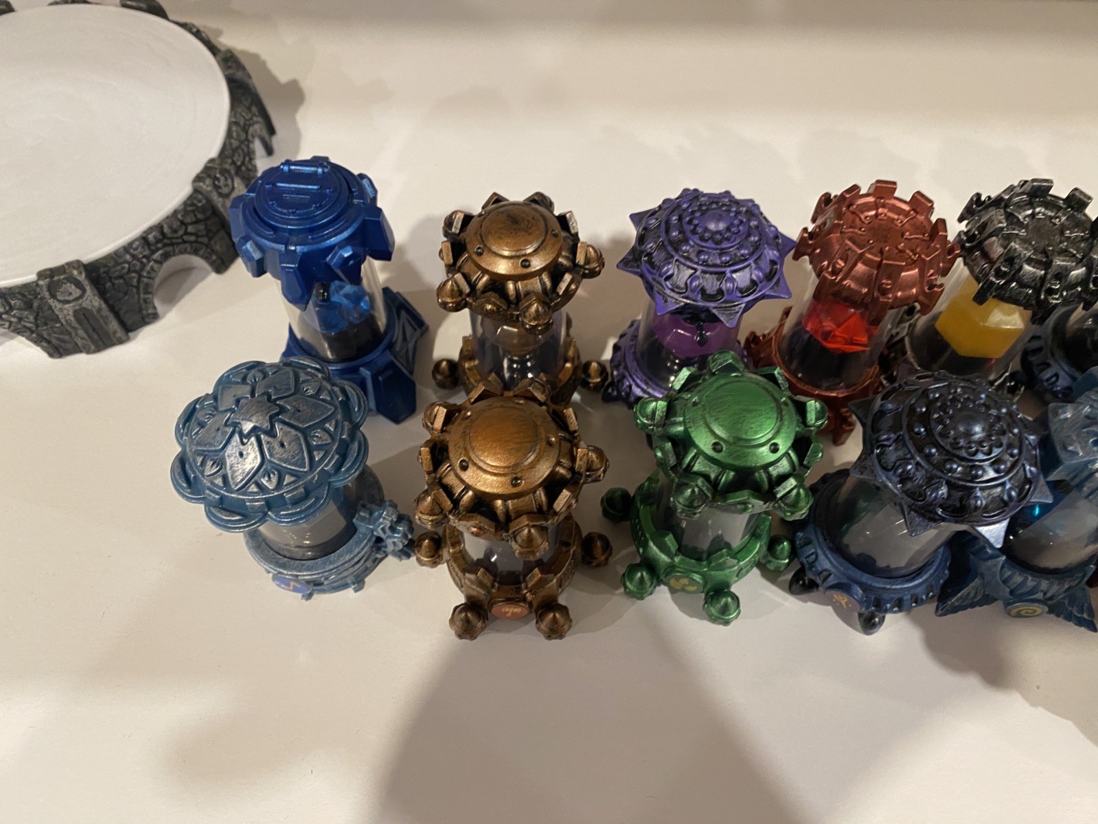 Skylanders Imaginators Creation Crystals Lot of 19 with Portal