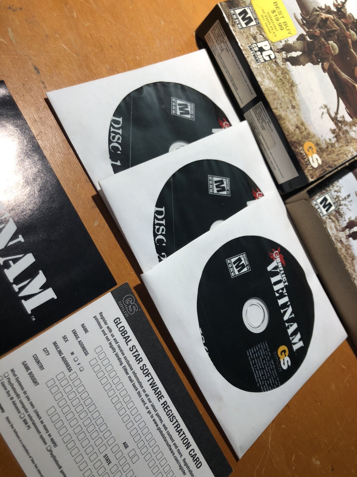 Conflict: Vietnam (PC Box 2004) Rare Complete Great Shape vintage PC gamer cool