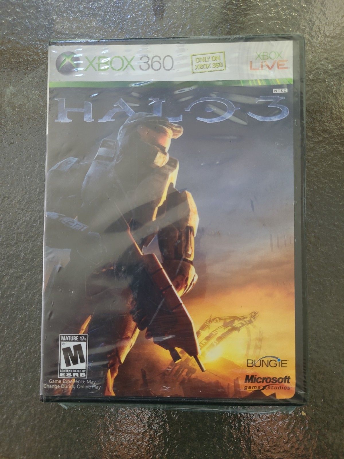NEW sealed HALO 3 + ESSENTIALS Xbox 360 LEGENDARY EDITION Master Chief MICROSOFT