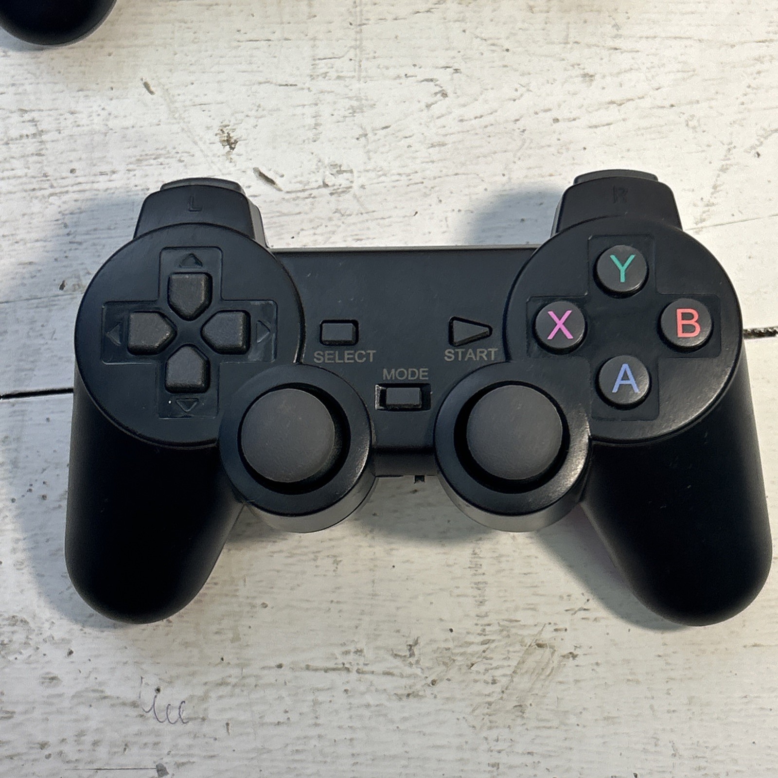 Third-Party Unbranded PS2 PS3 Wireless Controller. Tested Video Game Controller