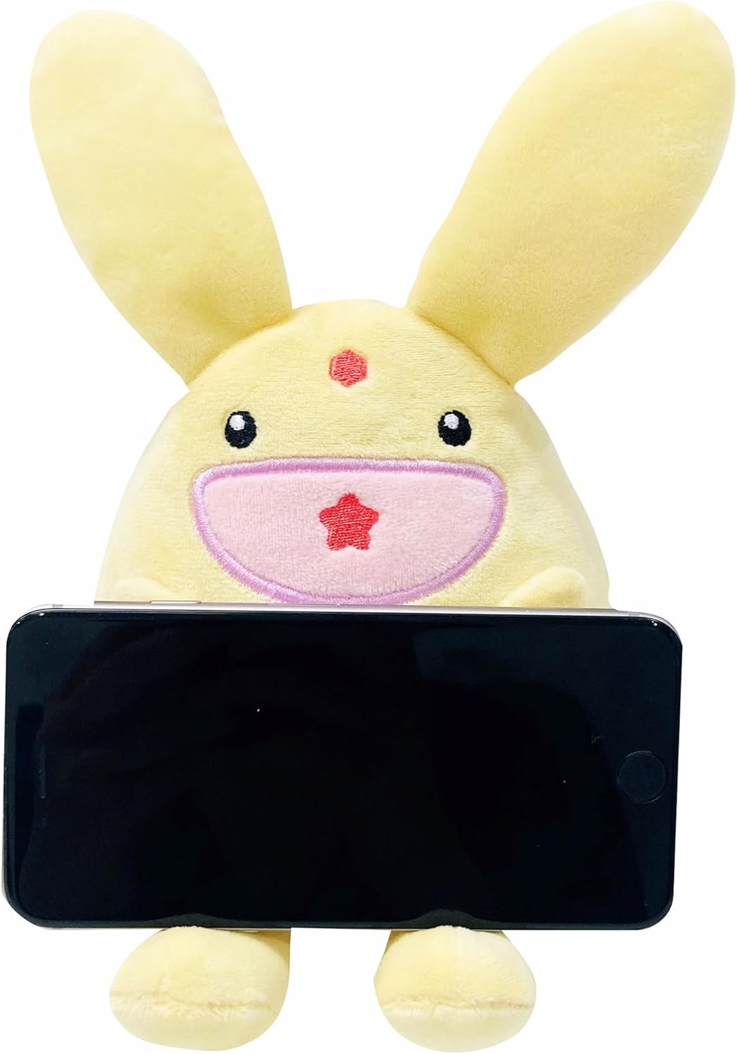 Puyo Puyo Carbuncle smartphone pillow Cushion Plush smartphone stand 15cm/5.9-in