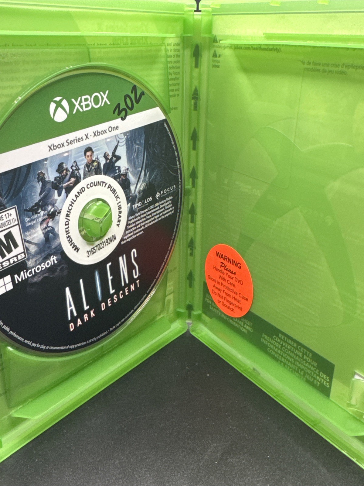 Aliens Dark Descent (Xbox Series X Xbox One)