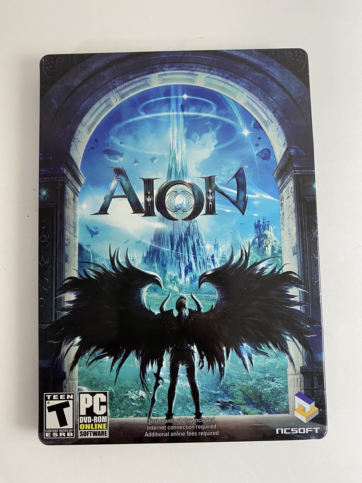 Aion (PC DVD-Rom, 2009, 2-Discs) Steelbook Edition Complete w/Game manual CIB