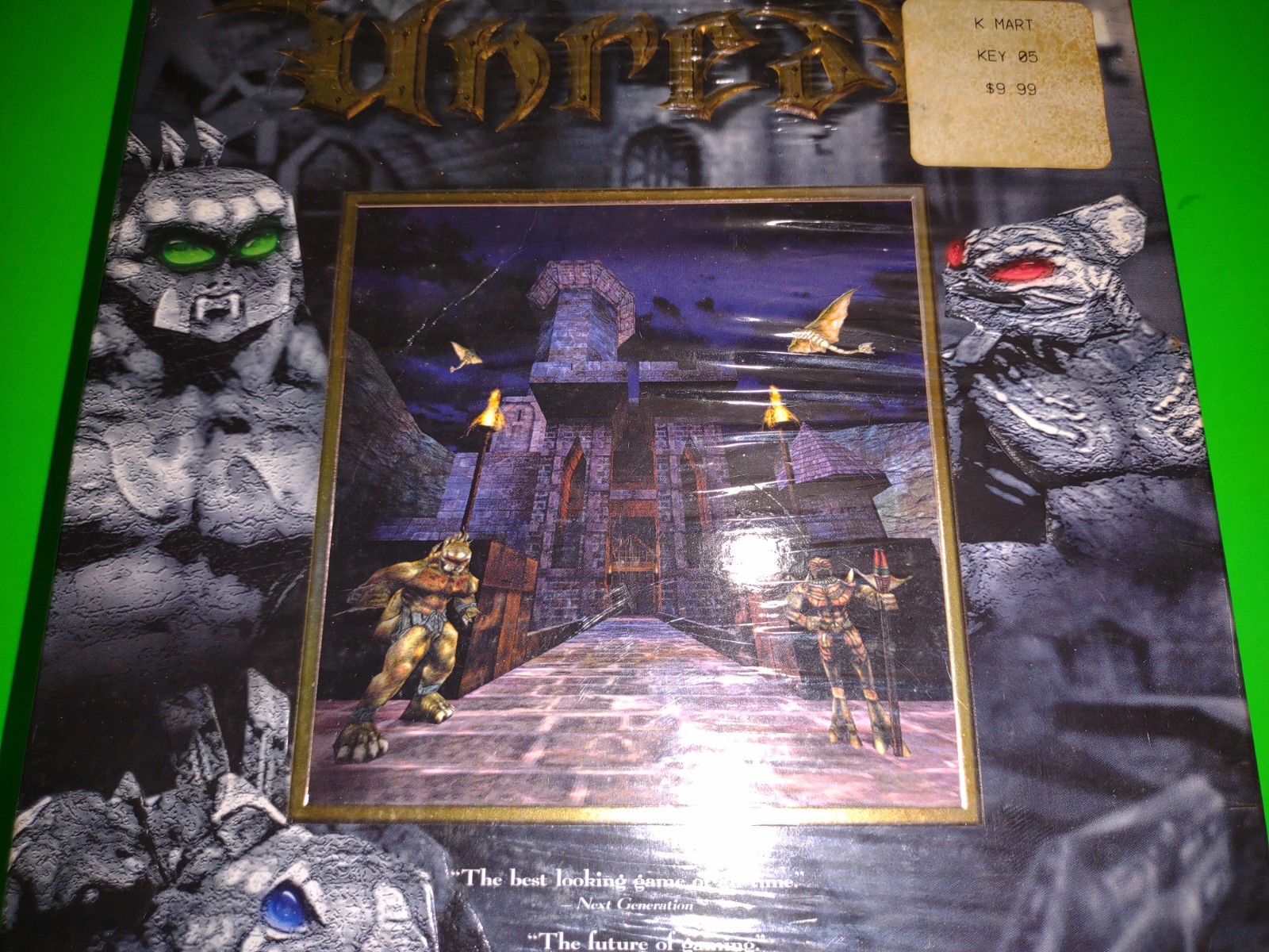 Big Box Unreal Tournament PC CD ROM Game by GT Interactive Non-Shadow Box