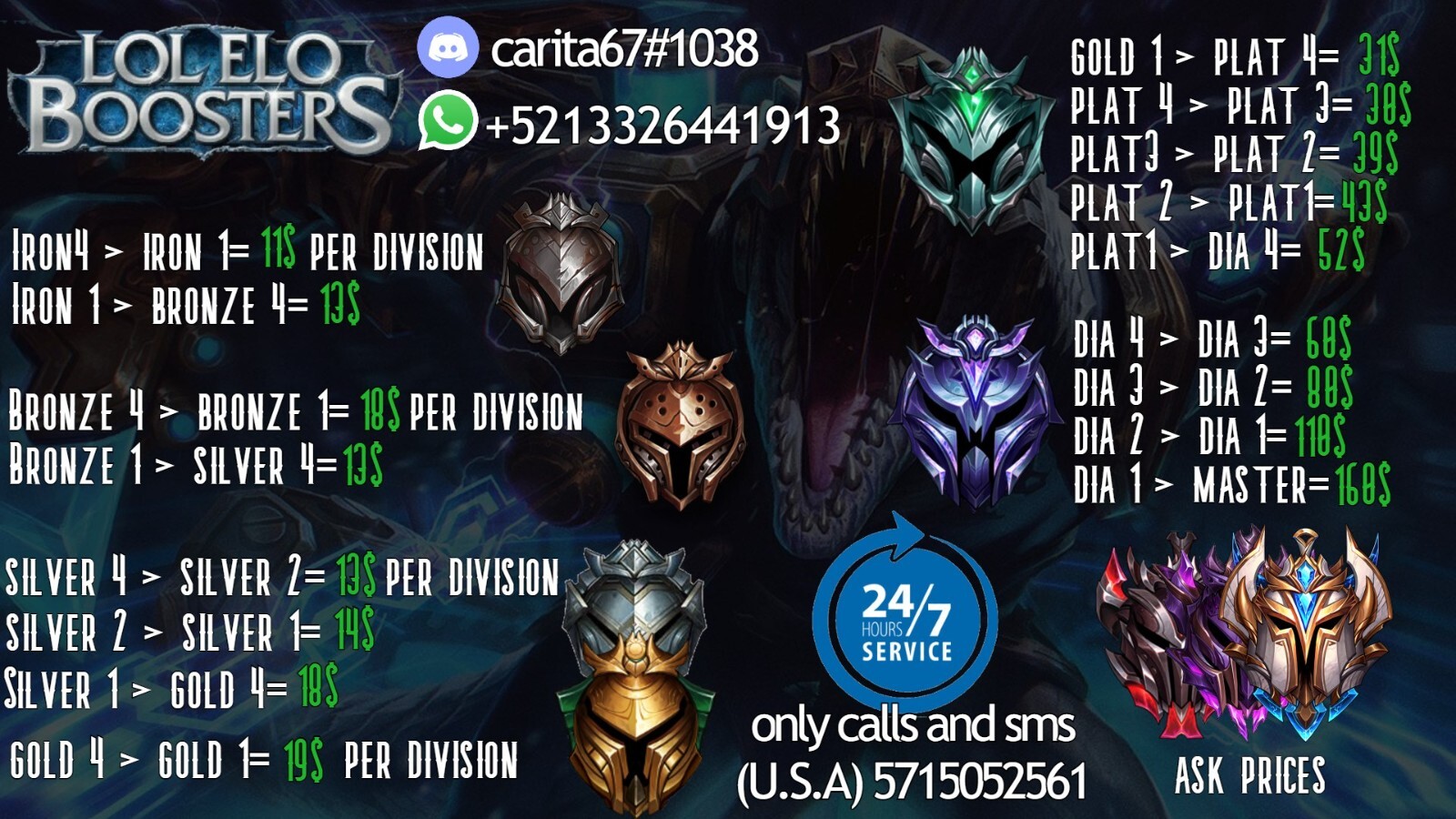 league of legends el0 b00st done by a chally