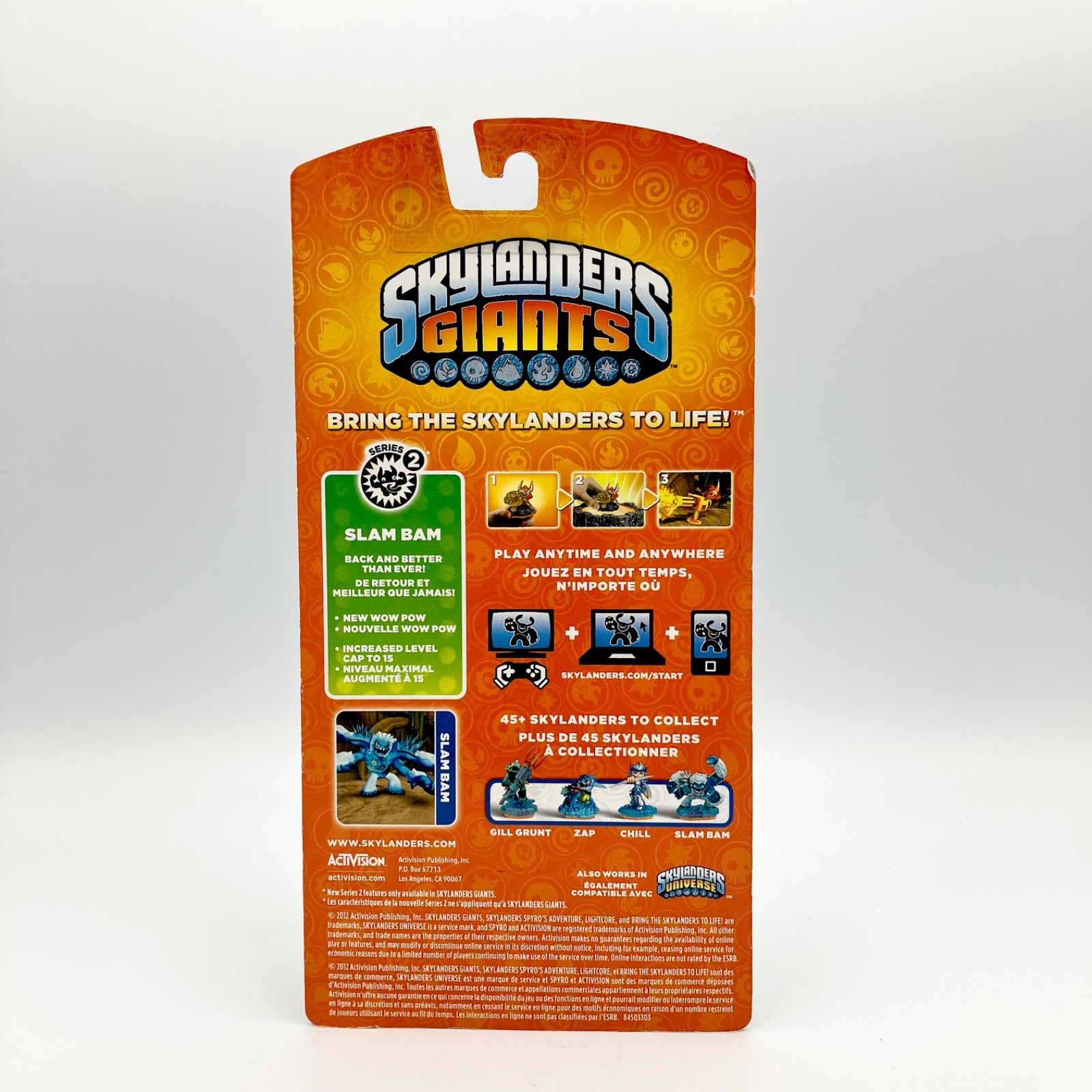 Skylanders Giants Slam Bam Series 2 Figure NIB Activision NEW SEALED
