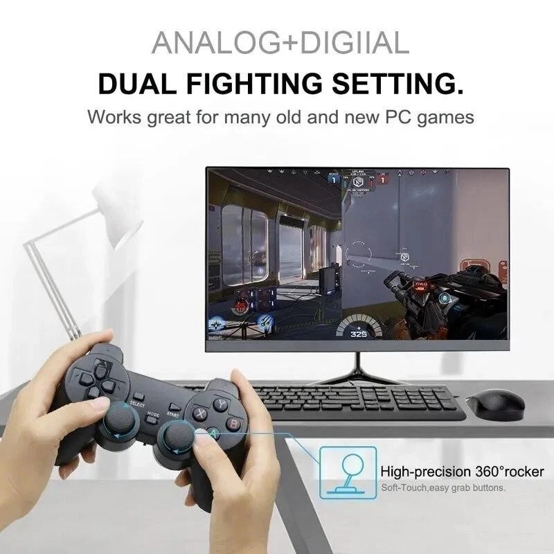 2.4GHz Wireless Gamepad USB Controller for PC Android TV Box