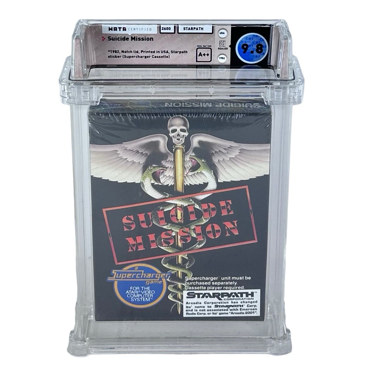 New Suicide Mission Starpath Supercharger Sealed WATA 9.8 A++ Factory Sealed