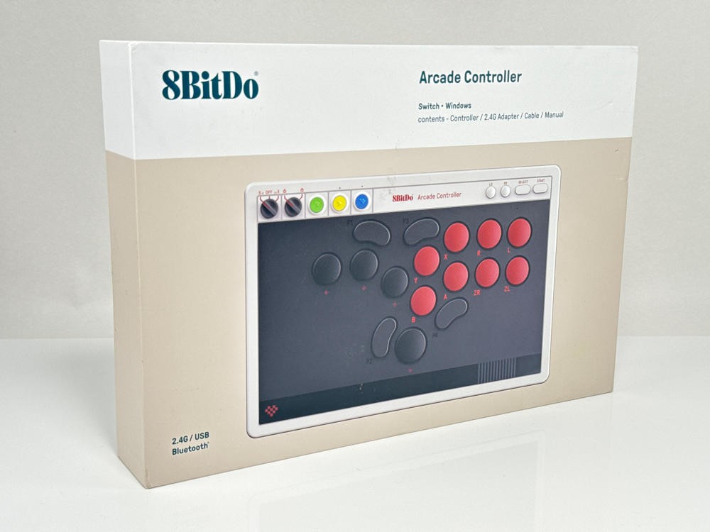 8BitDo All Button Arcade Controller Switch 2 Windows Bluetooth Wired