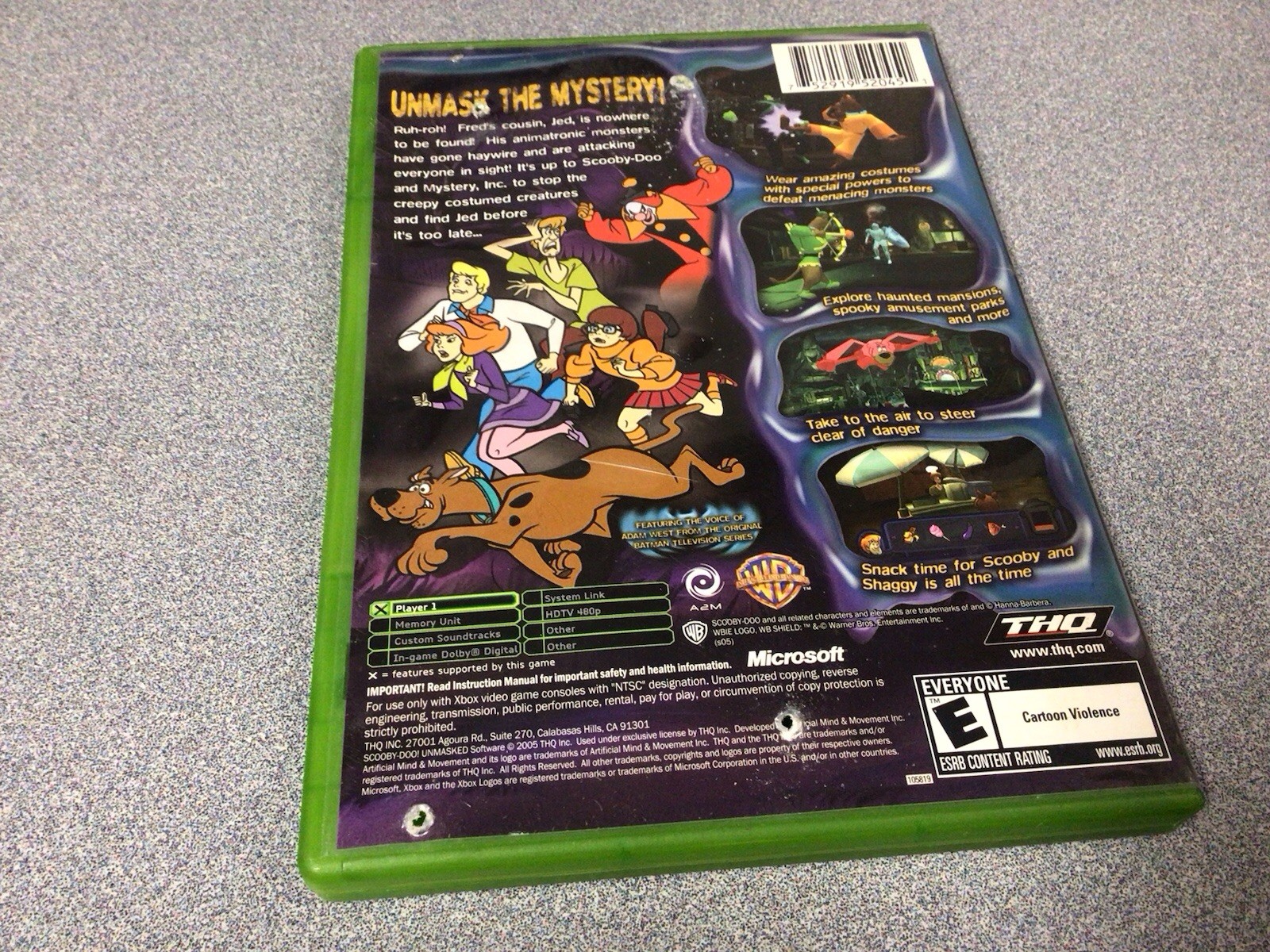 Scooby-Doo Unmasked (Microsoft Xbox USED)