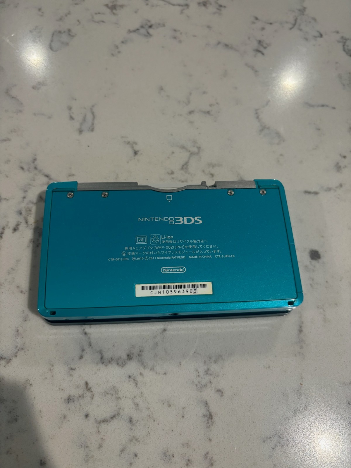 Japanese Nintendo 3DS CTR-001 Original Model w/ Zelda: Tri Force Heroes + Games