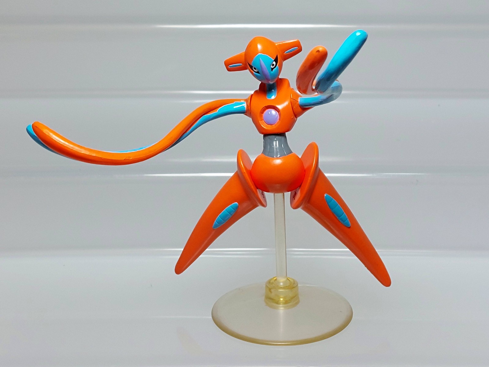 Deoxys Pokemon AG Action Figure Movie ver Gashapon Bandai 2004 K05 3.2in