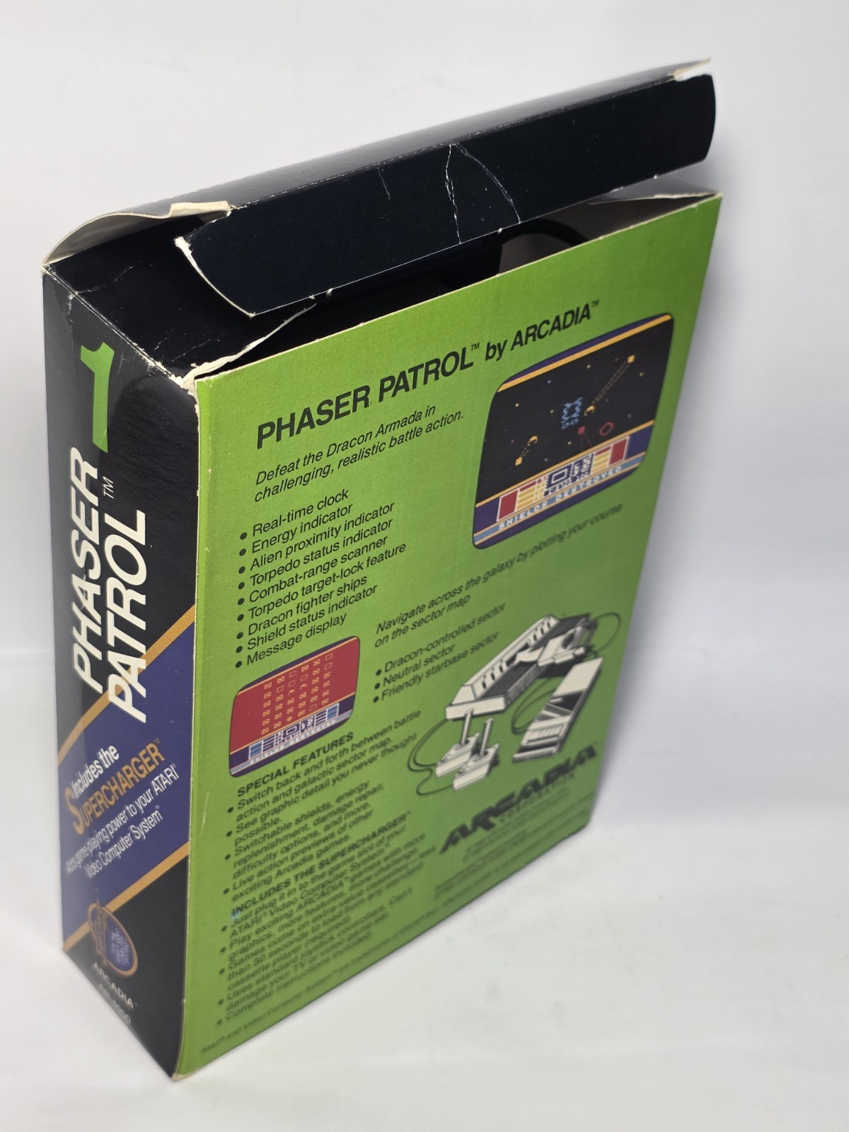 1-7 CIB MINTY Arcadia Starpath Supercharger Games Atari