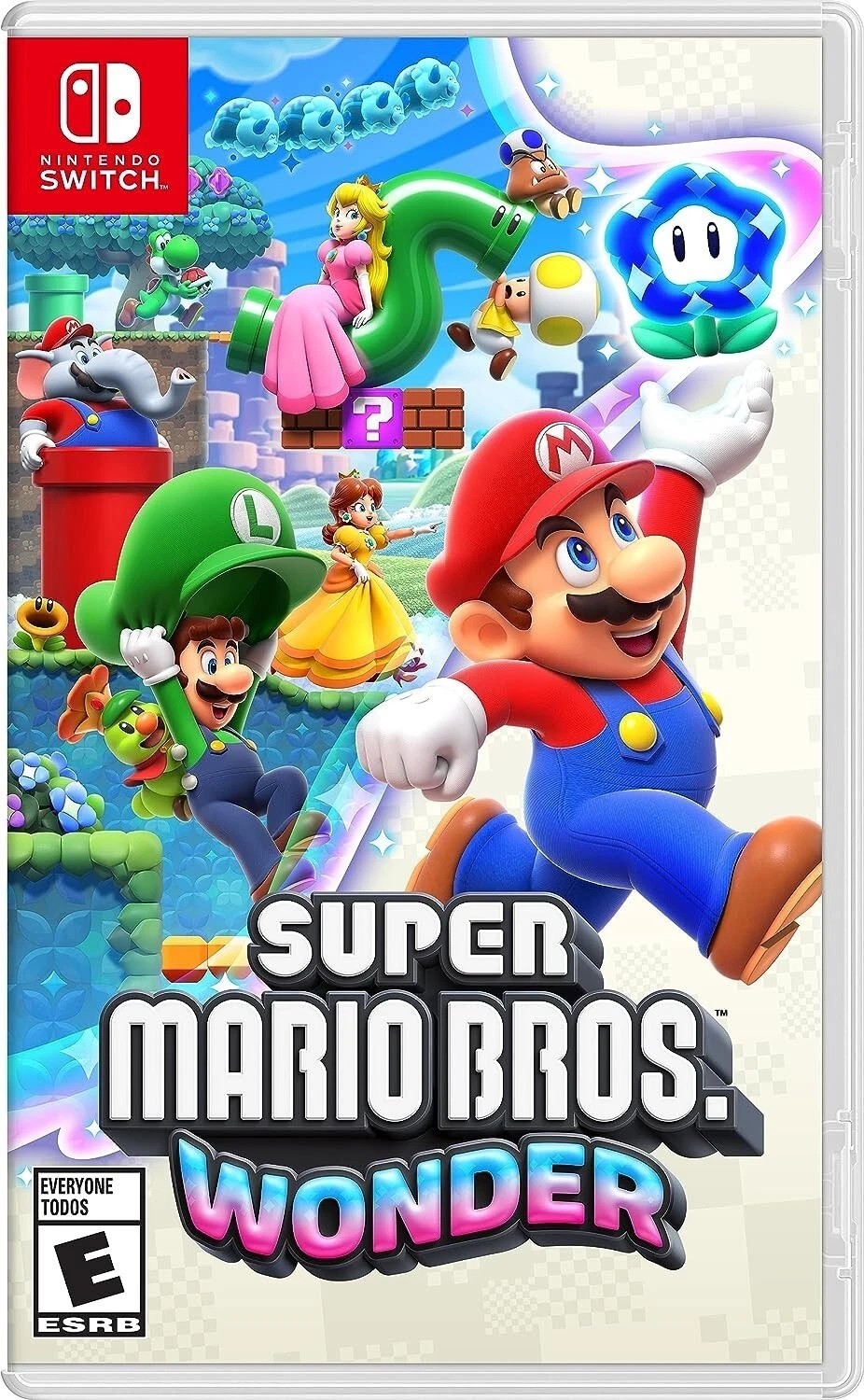 New Sealed – Super Mario Bros Wonder – Nintendo Switch , Free Ship USA