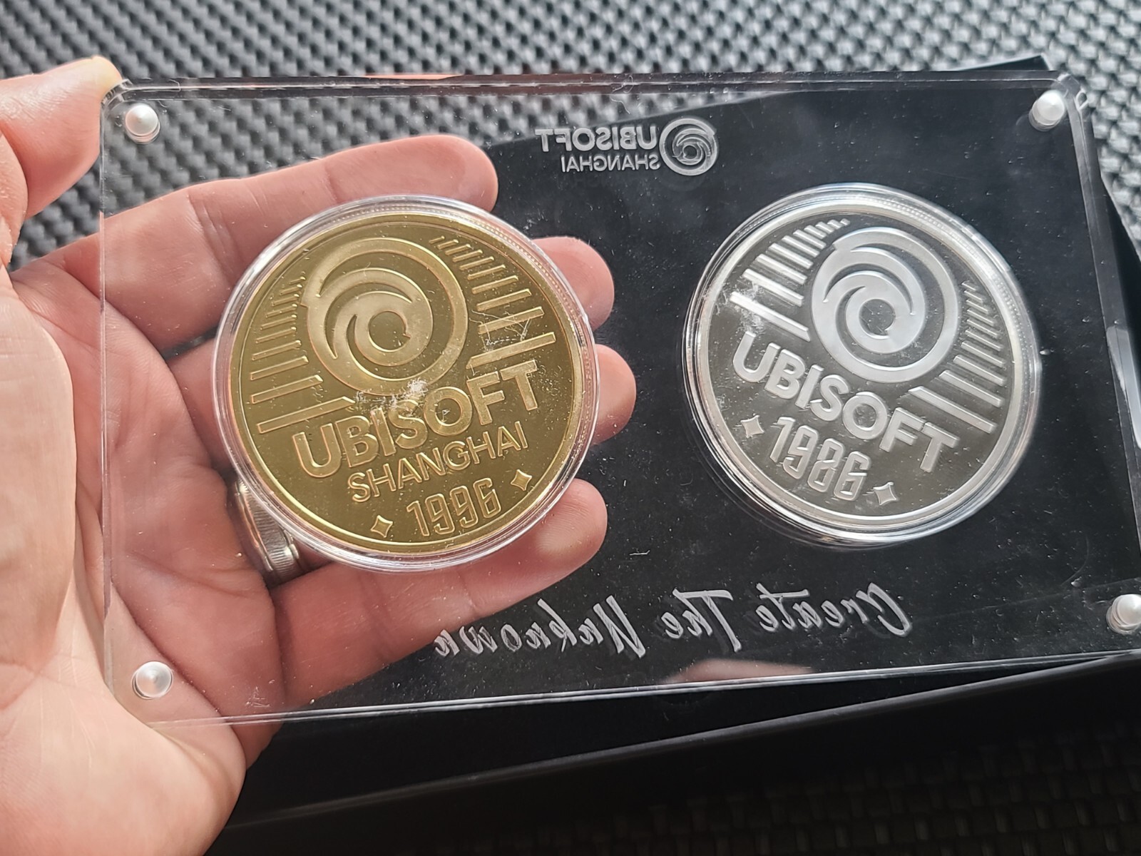 Ubisoft Developer Coin Medal 25th 35th anniversary Shanghai rare promo Xbox PS5