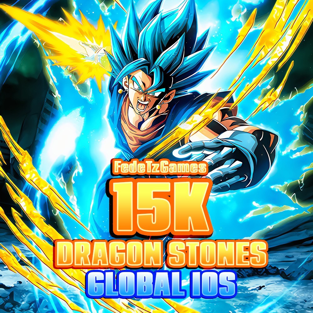 IOS Global 15K stones Rank 550+ And 10+ LRs DRAGON BALL Z DOKKAN BATTLE