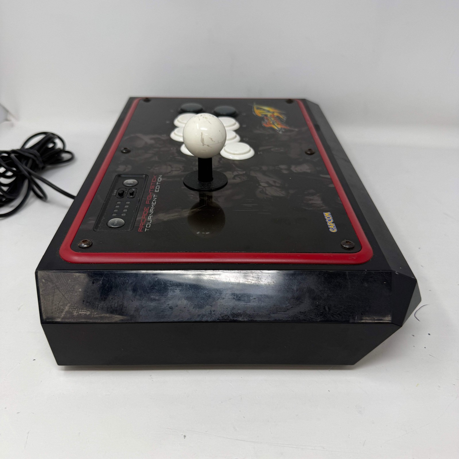 Mad Catz Street Fighter Black Arcade Fightstick Tournament Edtion For PS3