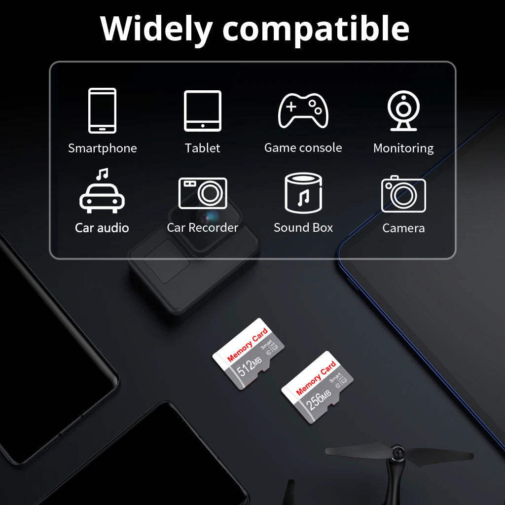 Memory Card Small Capacity 64M 128M 256M 512M TF Card For CCTV Or Camera Class 1