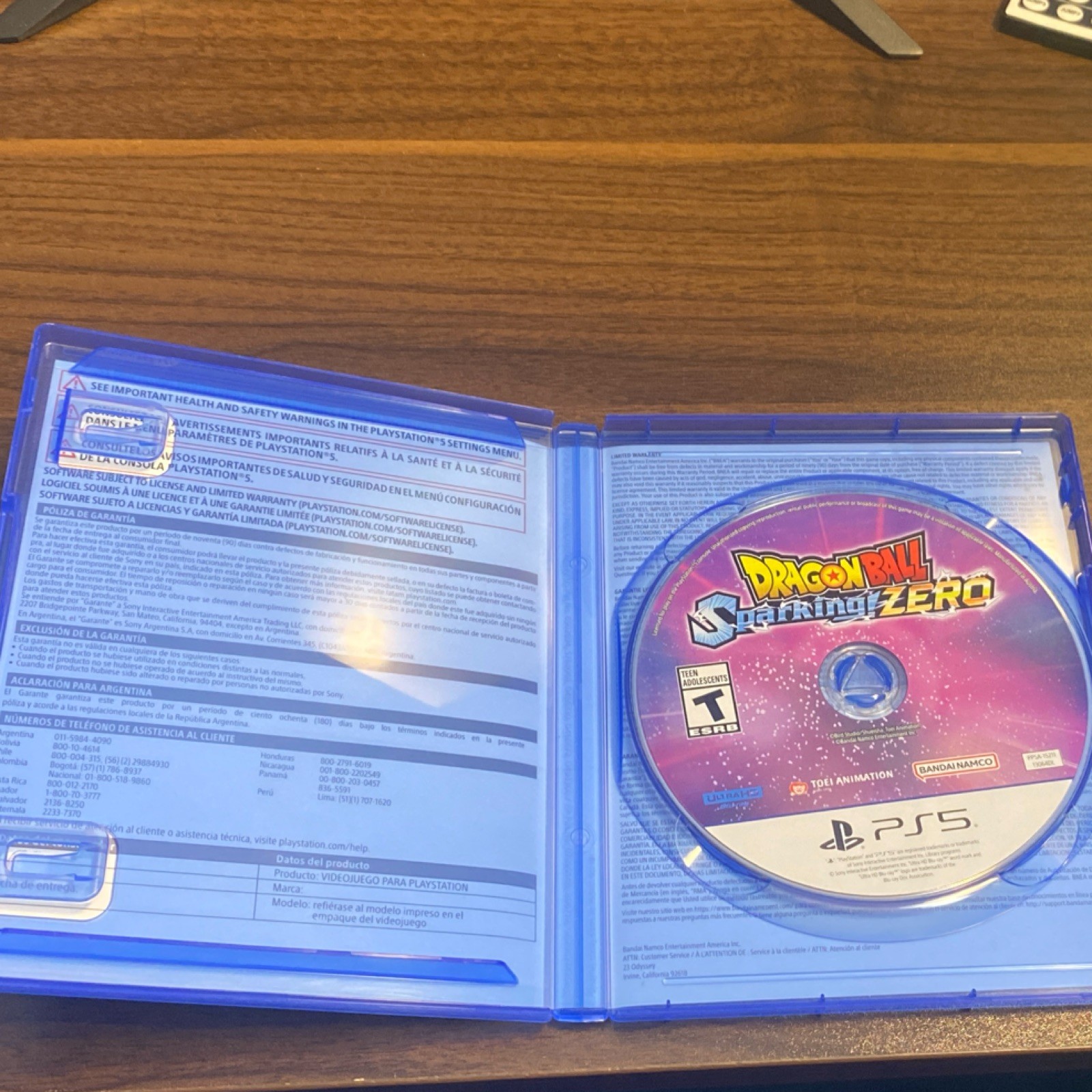 Bandai Namco Dragon Ball: Sparking! Zero PS5 Multiplayer Fighting T Teen