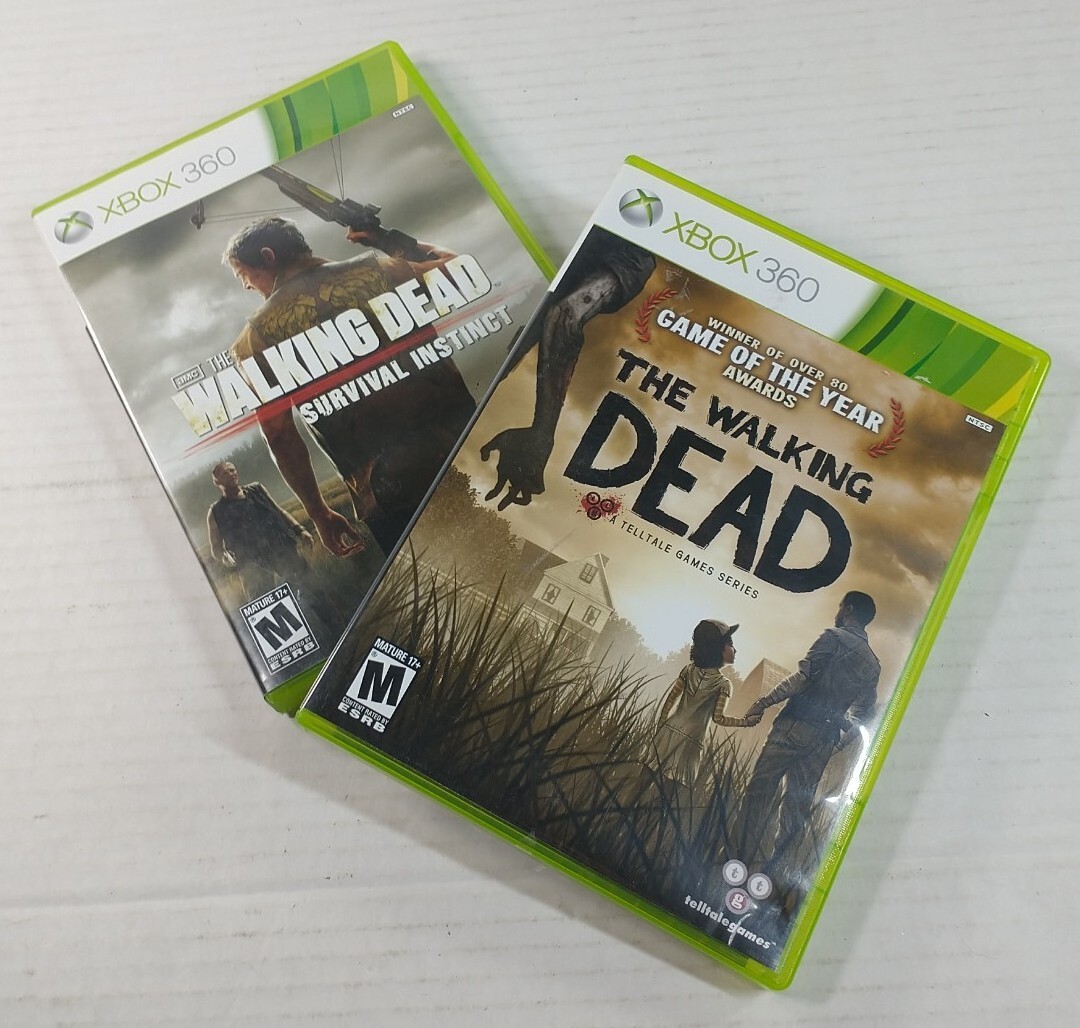 The Walking Dead A Telltale Games Series Microsoft Xbox 360 + Survival Instinct