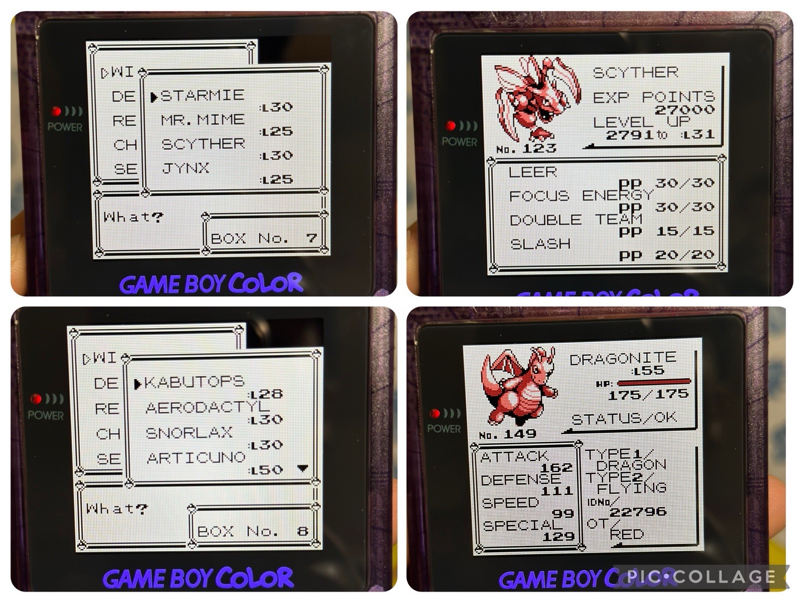 Pokemon Red w All 151 Complete Pokedex Nintendo Authentic Saves Max Items Money