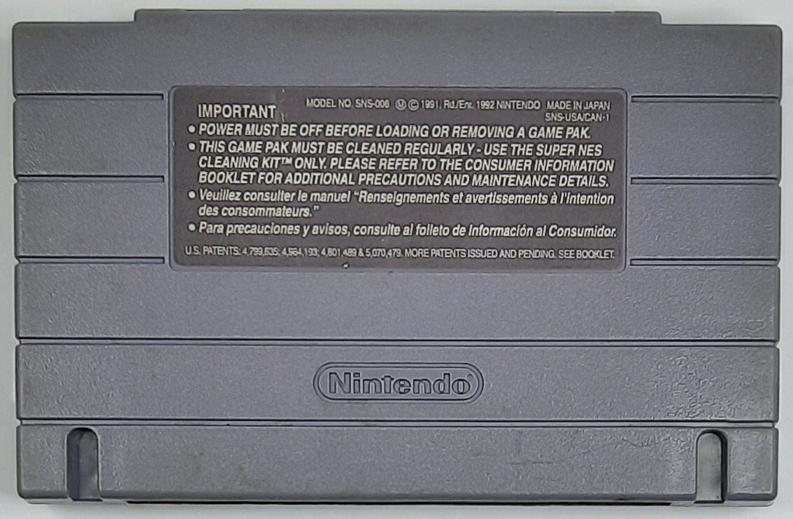 Mohawk & Headphone Jack (Super Nintendo Entertainment System, 1996) SNES
