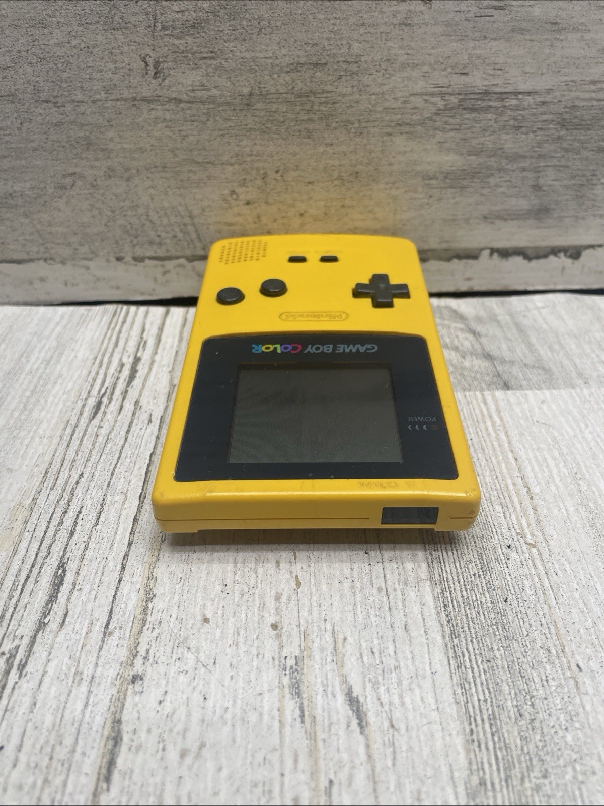 Nintendo Game Boy Color Handheld Game Console CGB-001 GBC Dandelion Yellow