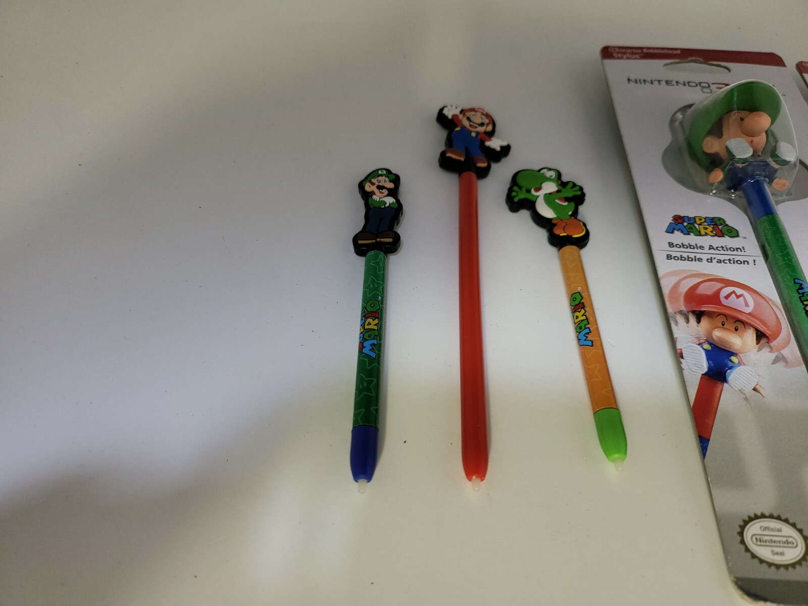 5 NEW STYLUS ADULT & BABY LUIGI & MARIO & YOSHI FOR NINTENDO DS 3DS #H11