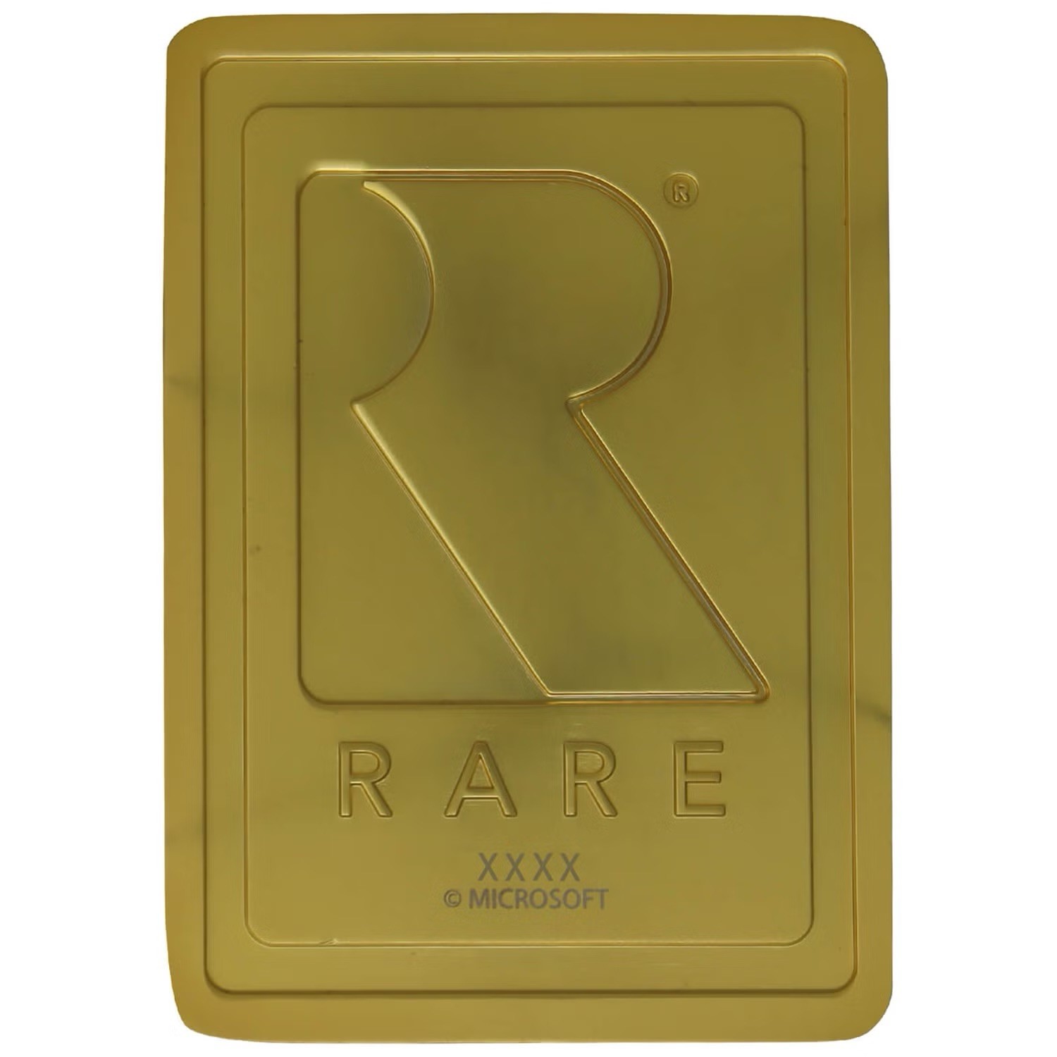 Banjo Kazooie 24k Gold Plated Ingot Limited Edition Dust Collectibles New