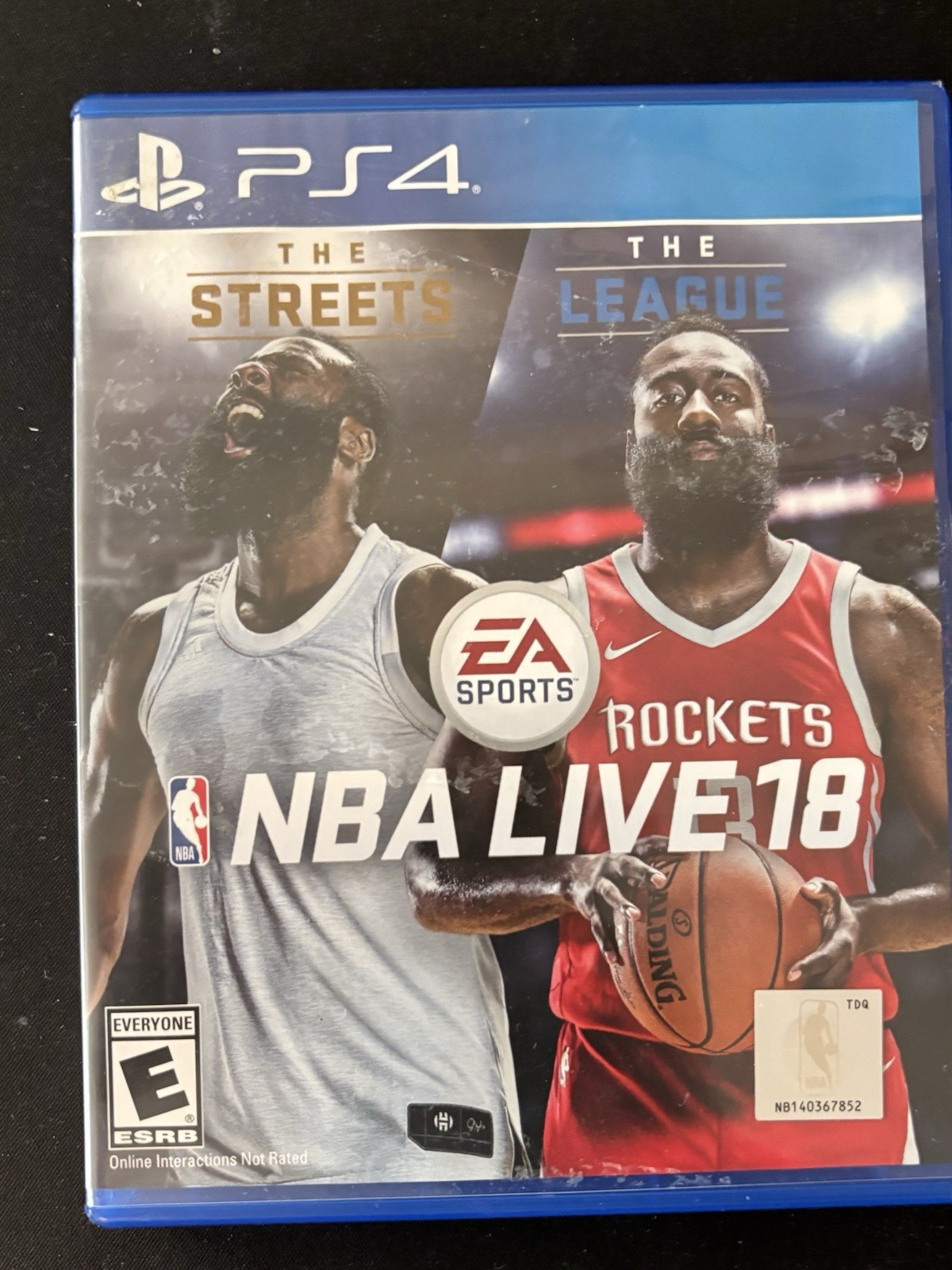 NBA Live 18 (Sony PlayStation 4, 2017)