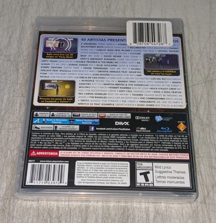 Everybody Dance 3 (PS3 PlayStation 3) New Sealed