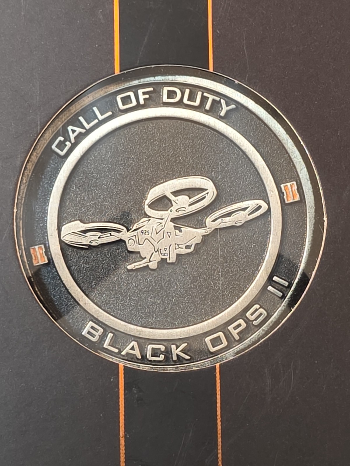 Call of Duty Black Ops II Hardened Edition Challenge Coin Medallion Set 2 Coins