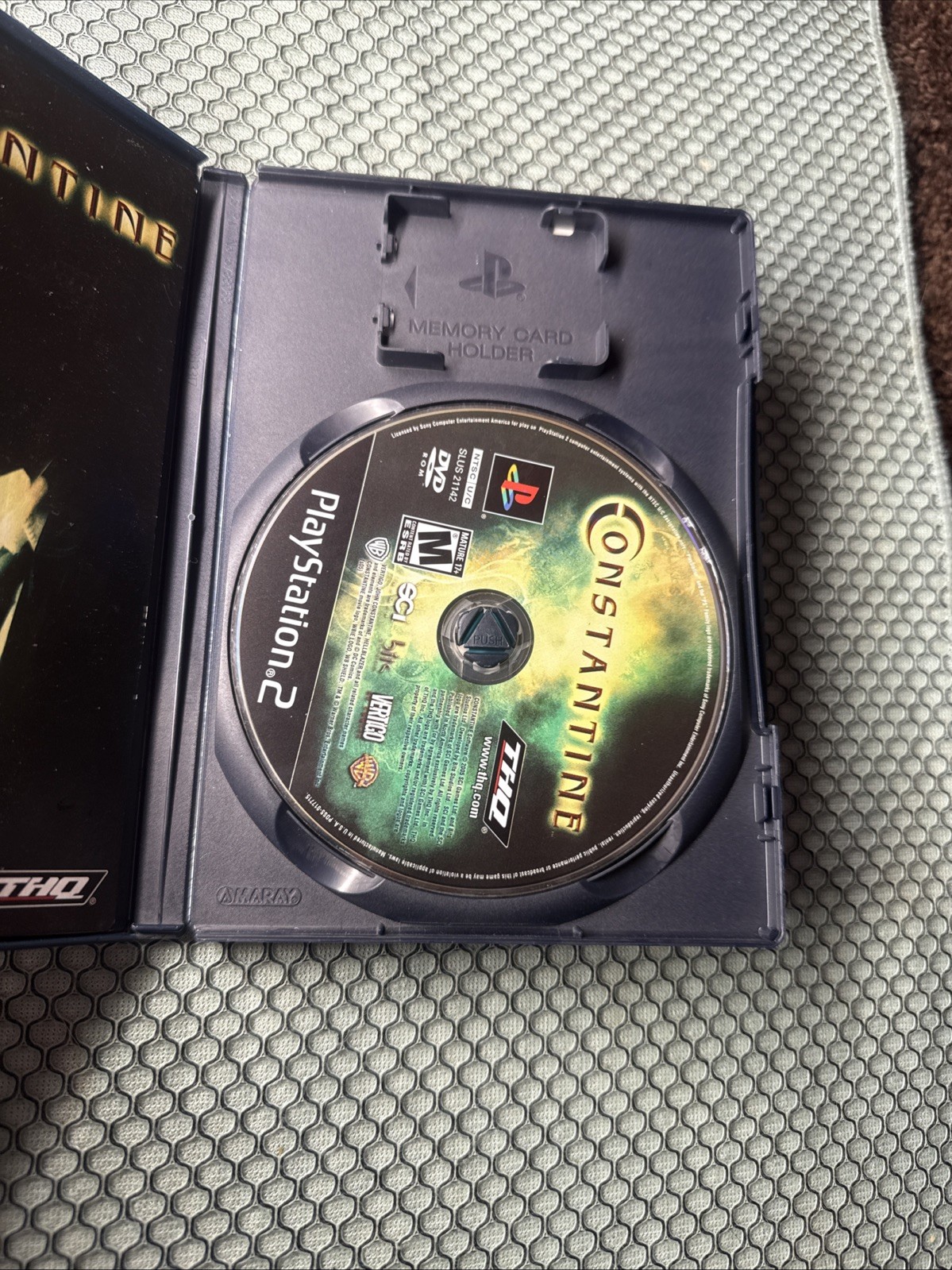 Constantine Sony PlayStation 2 Complete Manual MINT CONDITION PERFECT DISC GEM