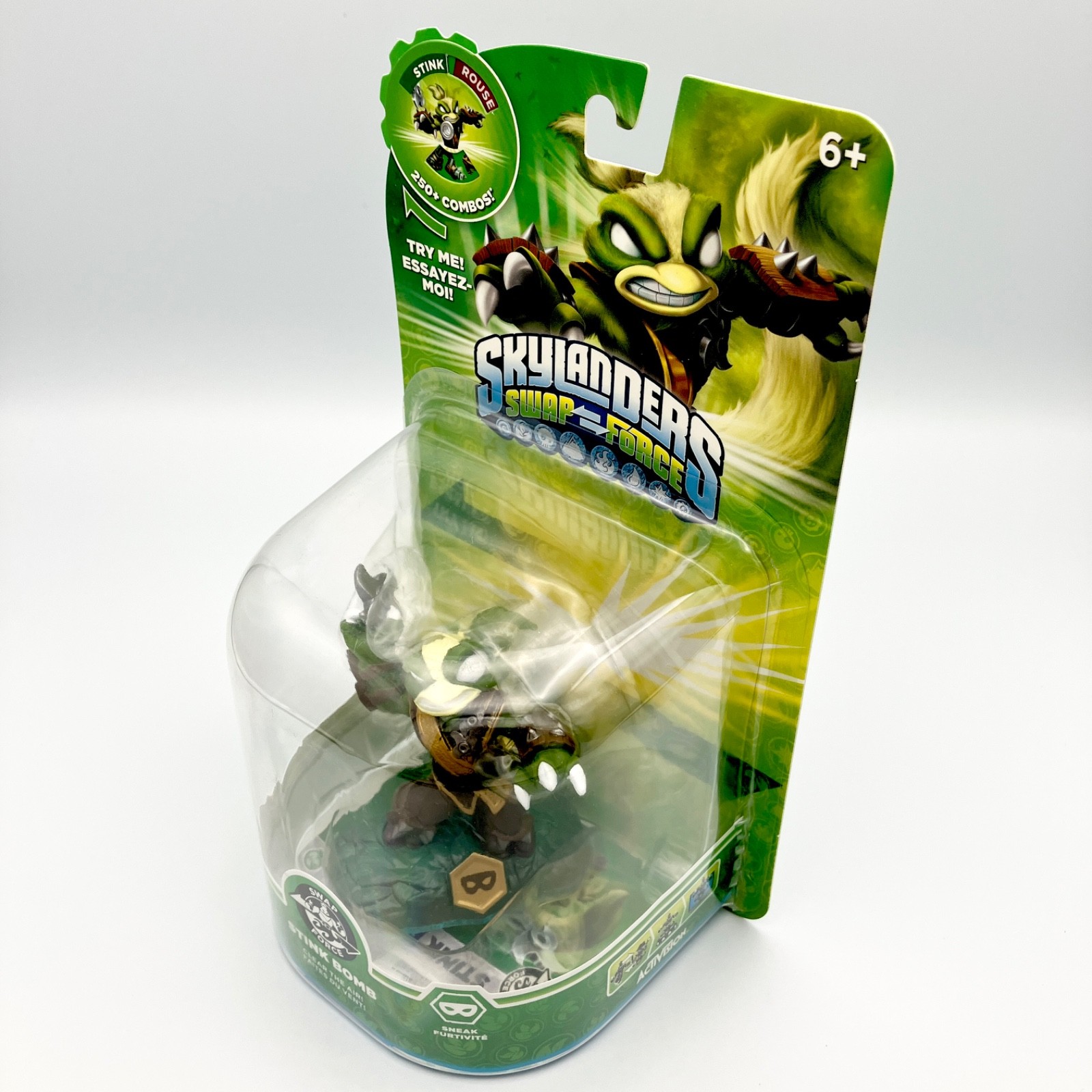 Skylanders Swap Force Stink Bomb Figure Character NIB Activision NEW SEALED