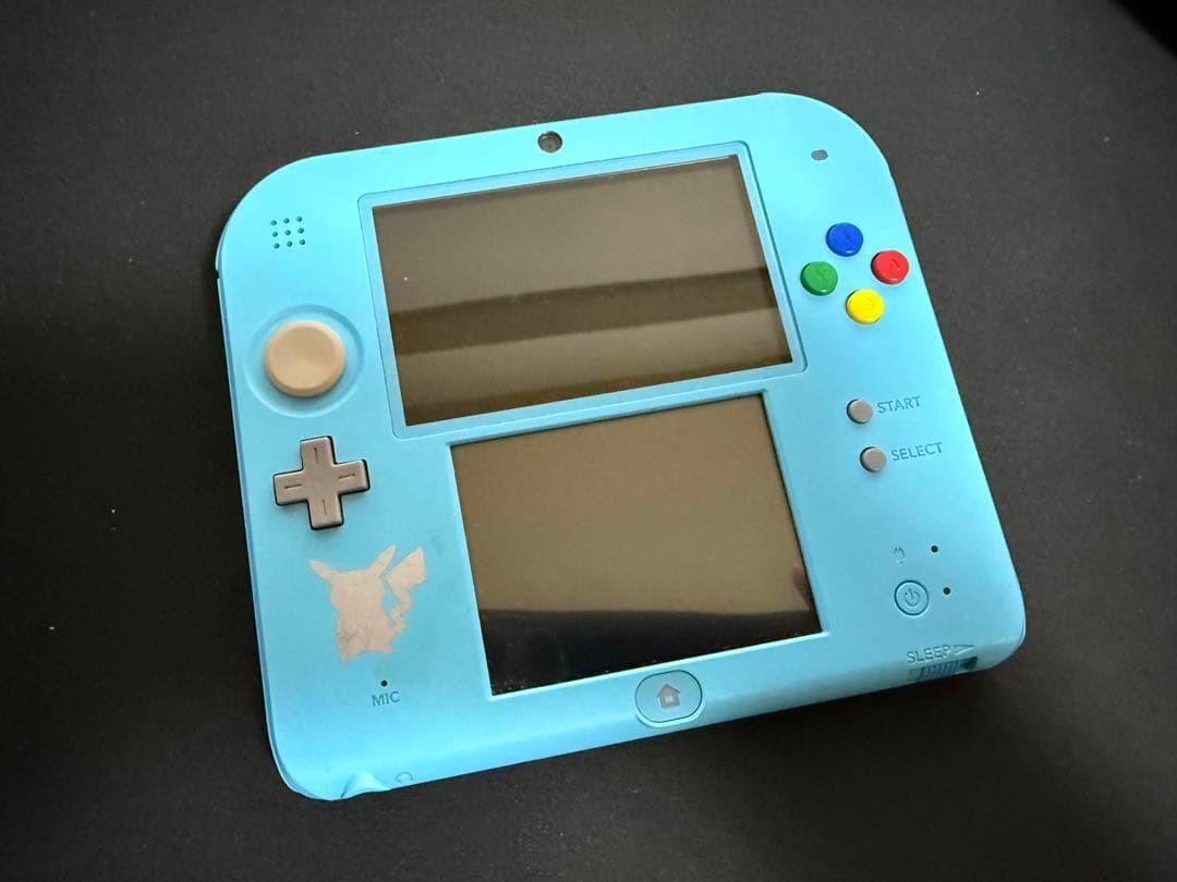 3DS/2DS/DS Nintendo 2Ds Body Pokemon Sun Moon Light Blue Japan
