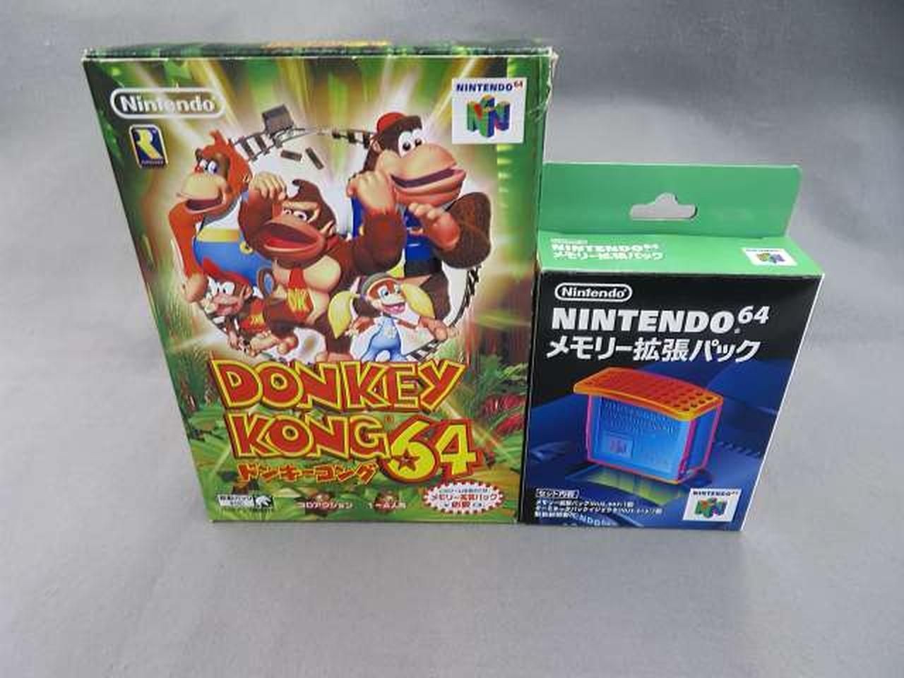 Nintendo 64 Soft Donkey Kong Memory Expansion Pack W Edition Used