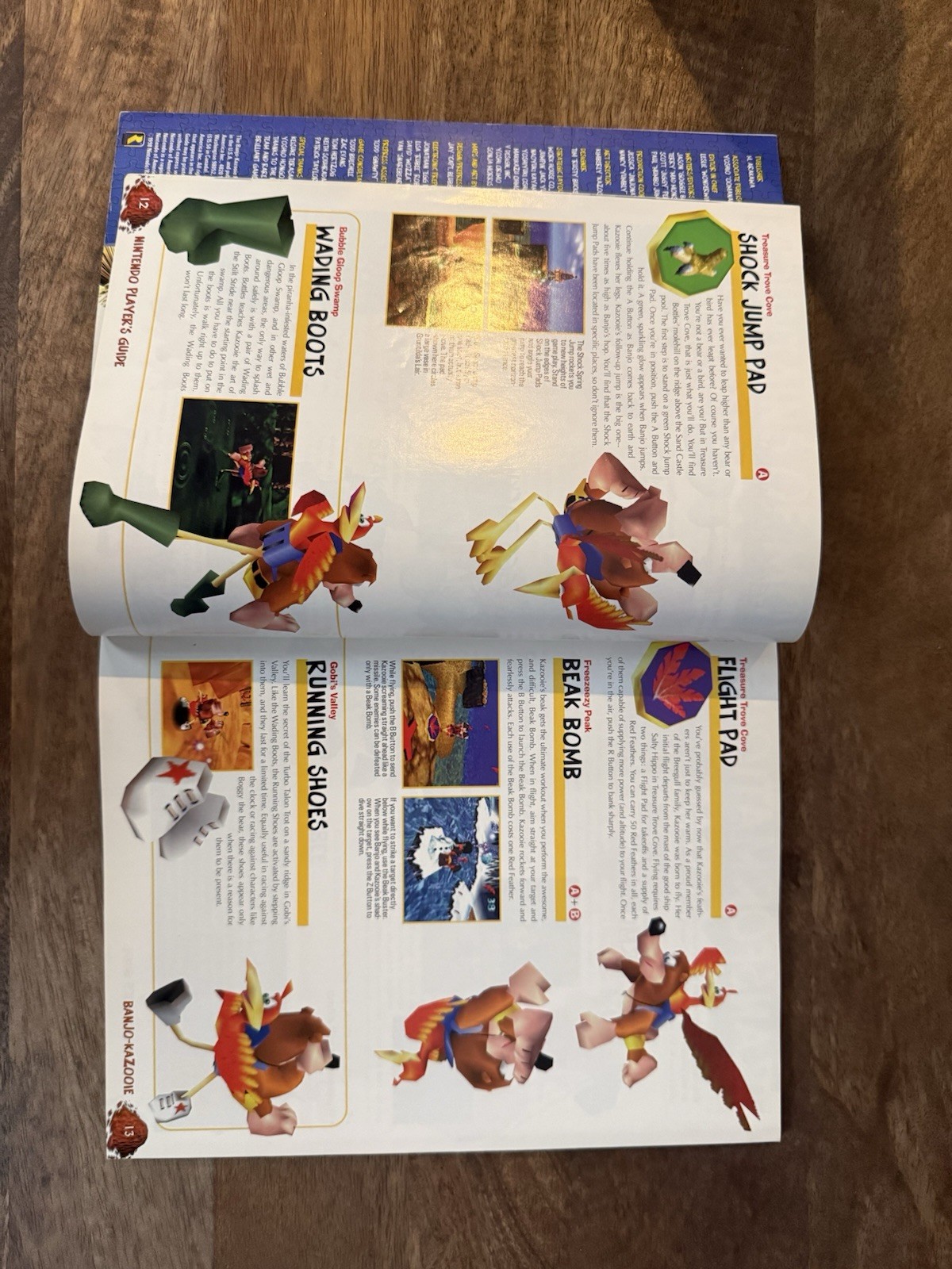 Banjo-Kazooie Official Nintendo Power Player’s Guide for N64
